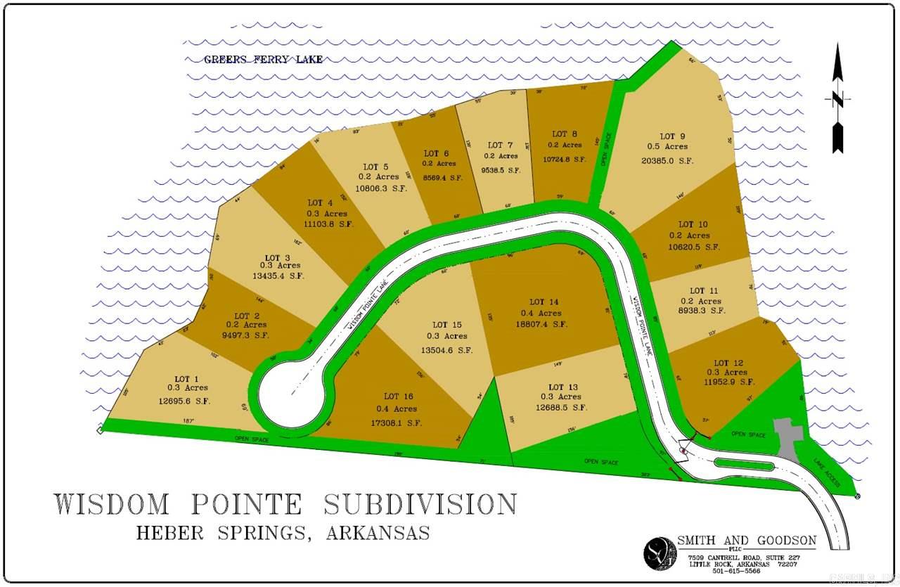Lot 1 Wisdom Pointe Subdivision  Heber Springs, AR