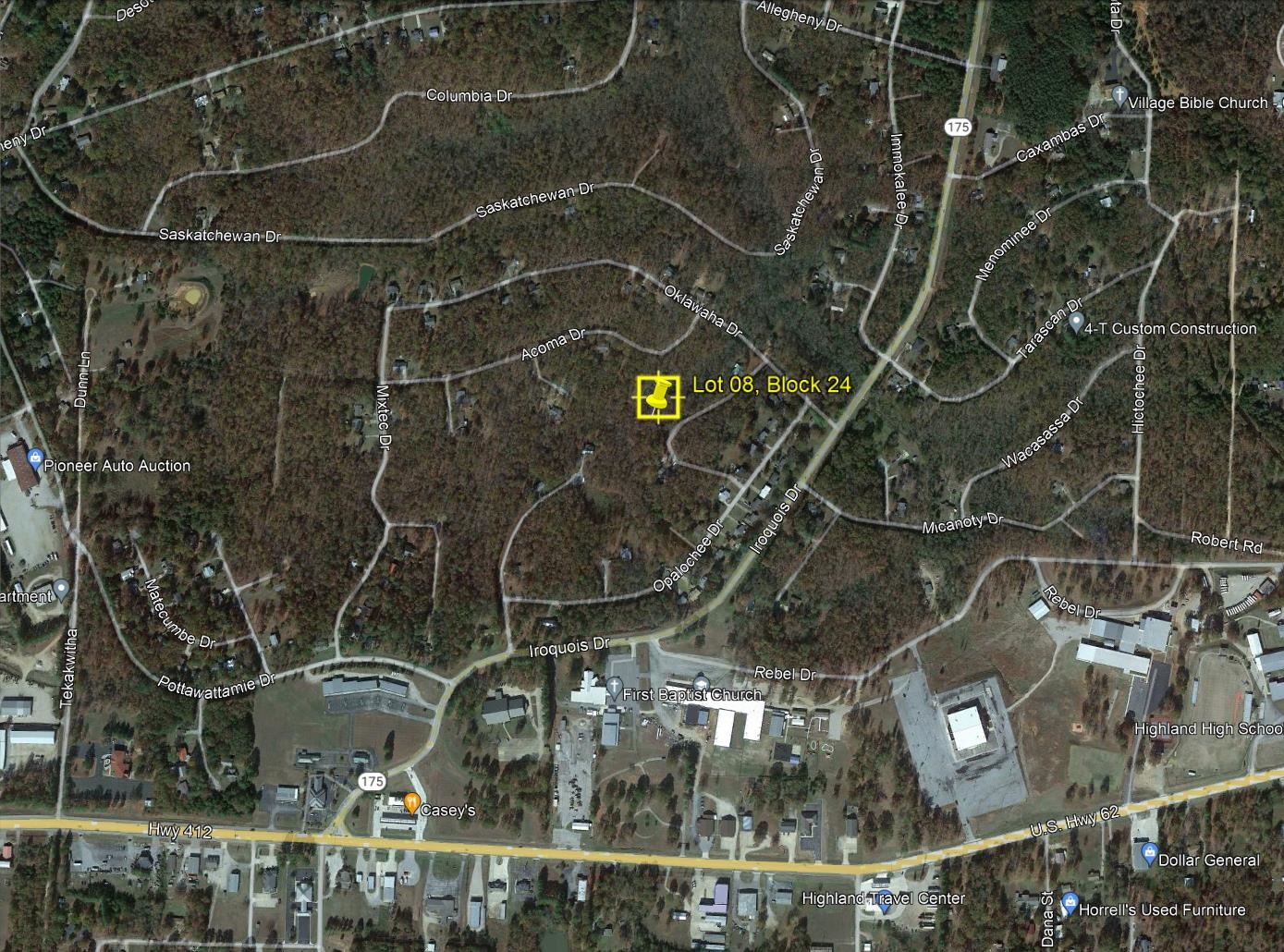 L-08, B-24 Piegan  Cherokee Village, AR