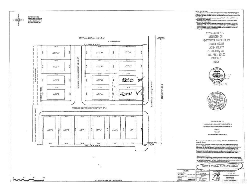  Driftwood/Hollywood/Brentwood  El Dorado, AR