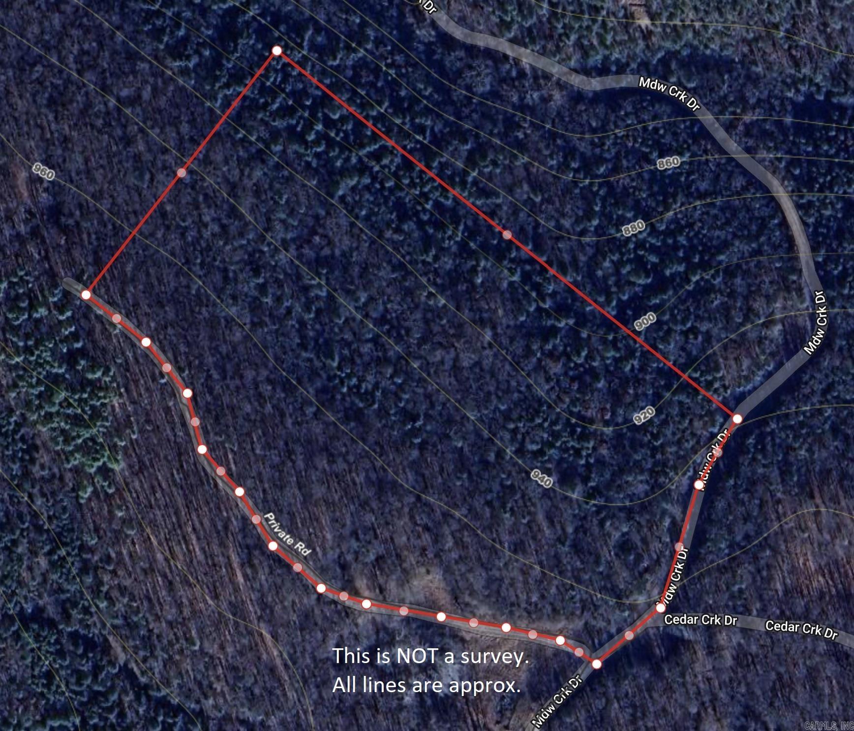  12 Acres on Meadow Creek  Harrison, AR