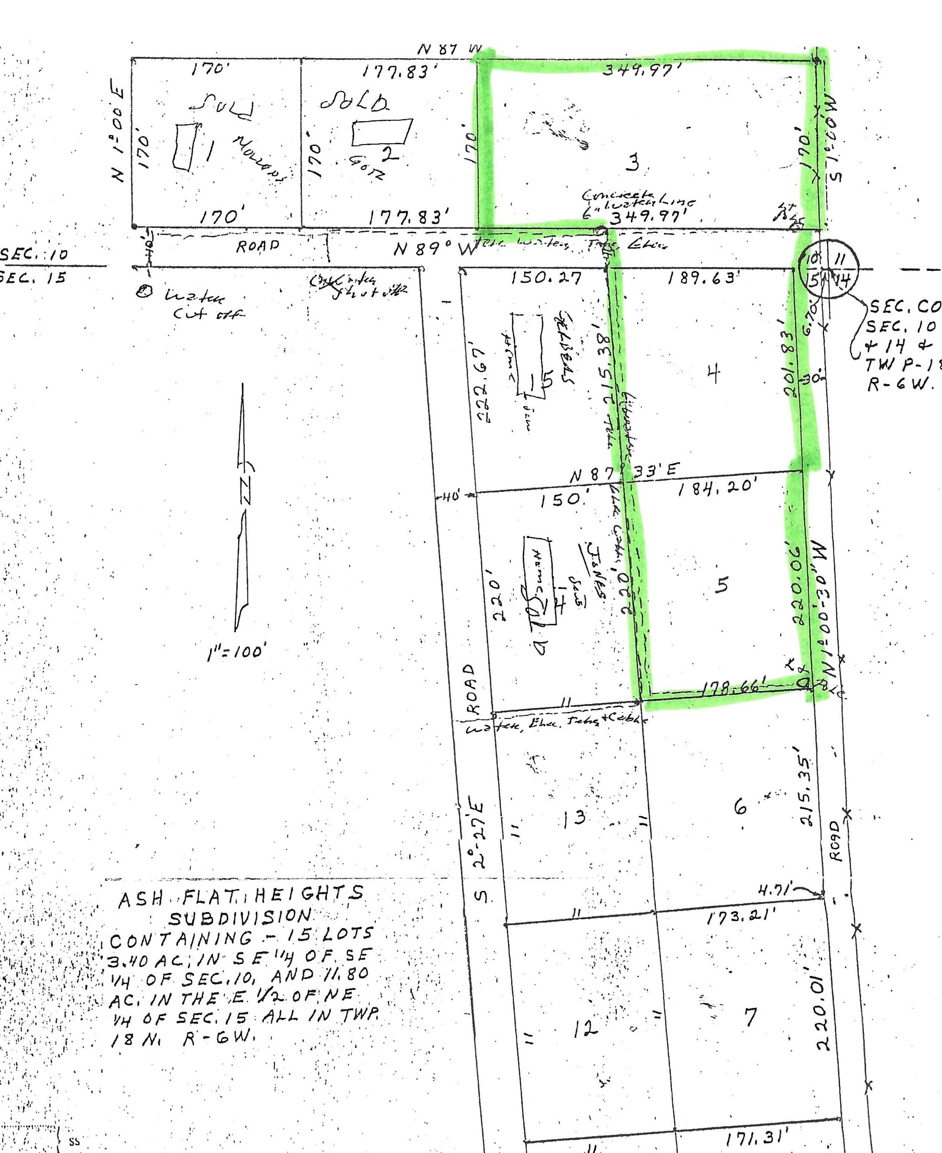 Lots 3,4,5 Martin  Ash Flat, AR