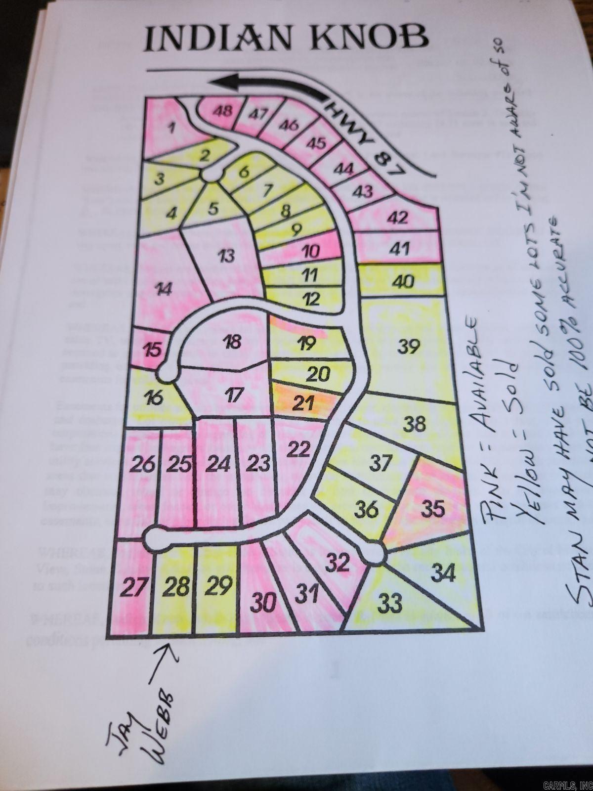Lot 17 Indian Knob  Mountain View, AR