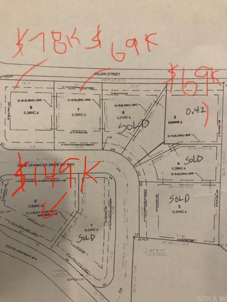 Lot 7 Killian Street  Mountain View, AR