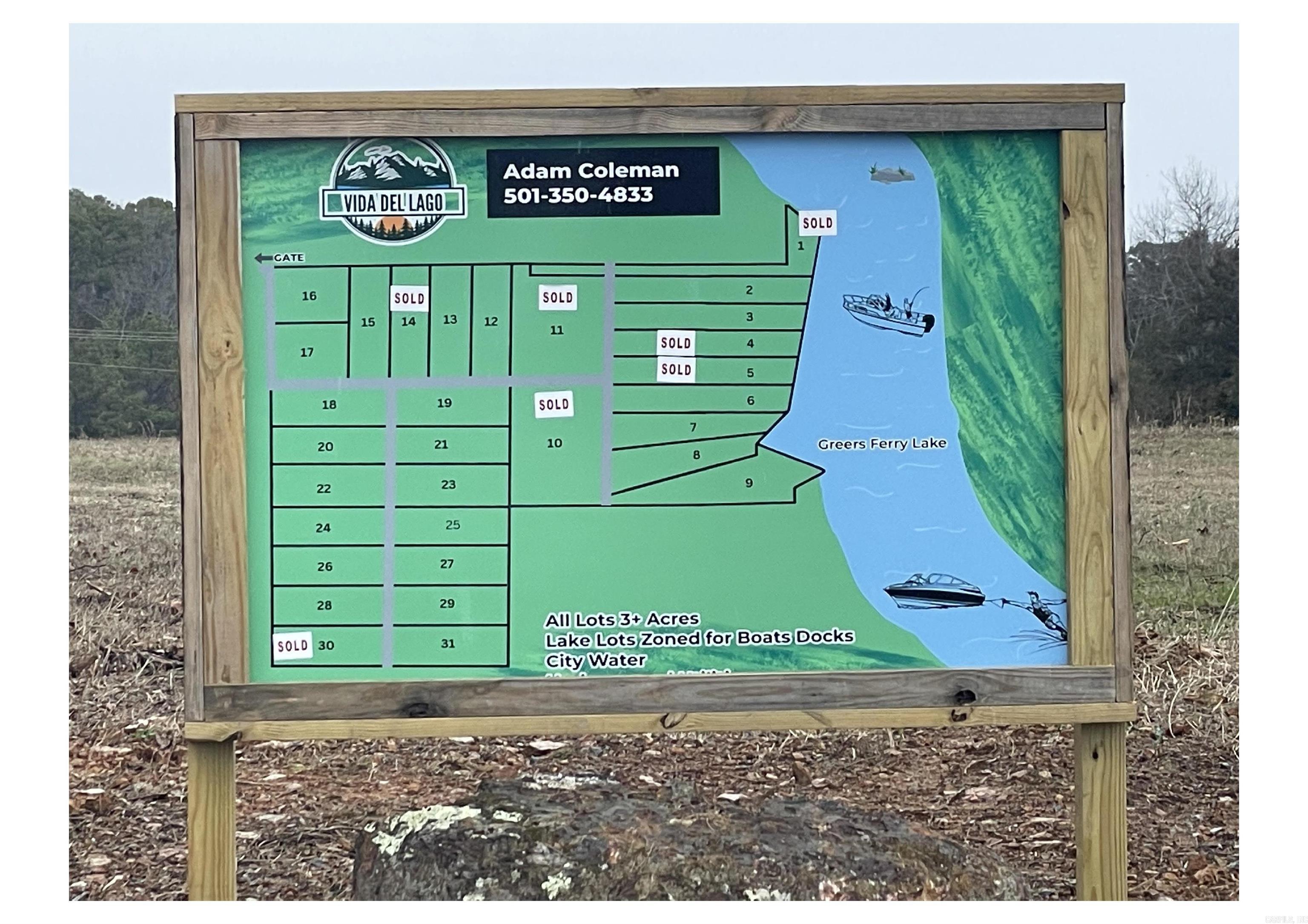 Lot 8 Vida Del Lago Subdivision  Greers Ferry, AR
