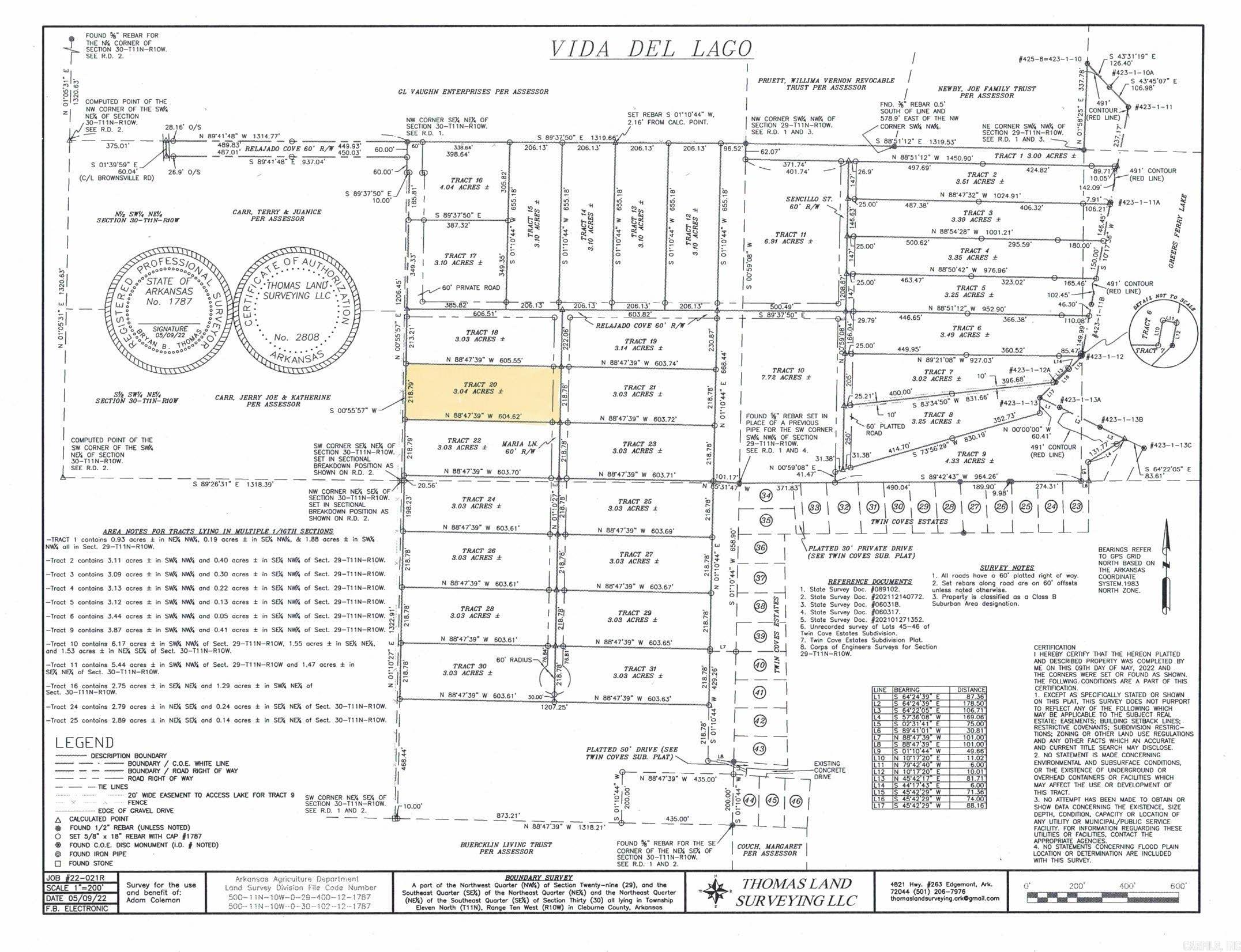 Lot 20 Vida Del Lago Subdivision  Greers Ferry, AR