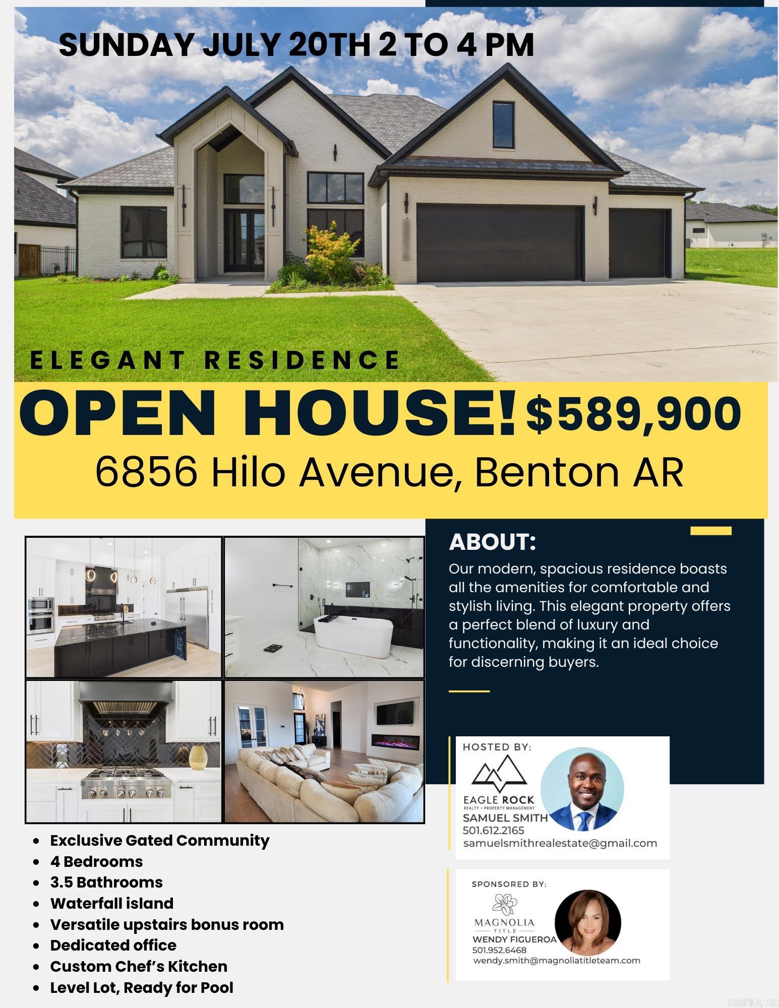 6856 Hilo Avenue Benton, AR 72019