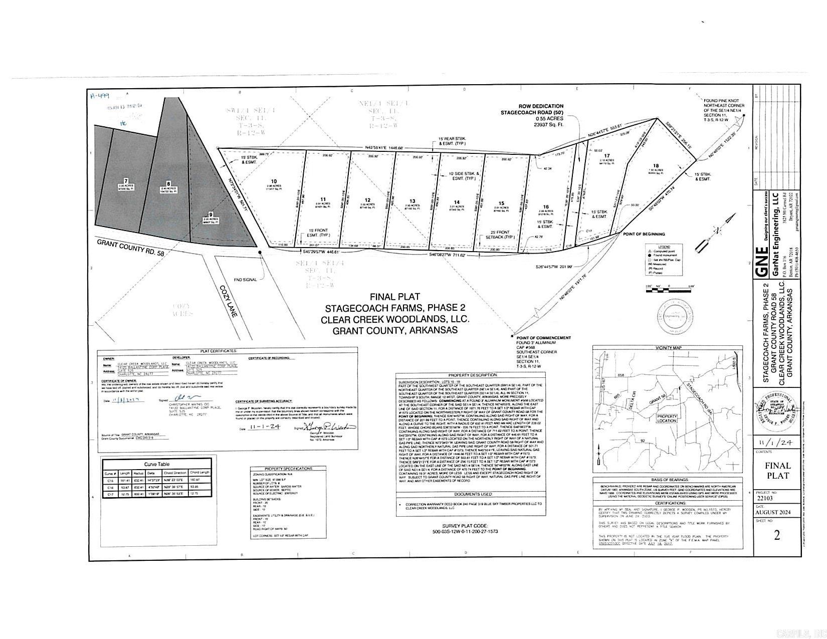 LOT 10 GRANT COUNTY ROAD 58