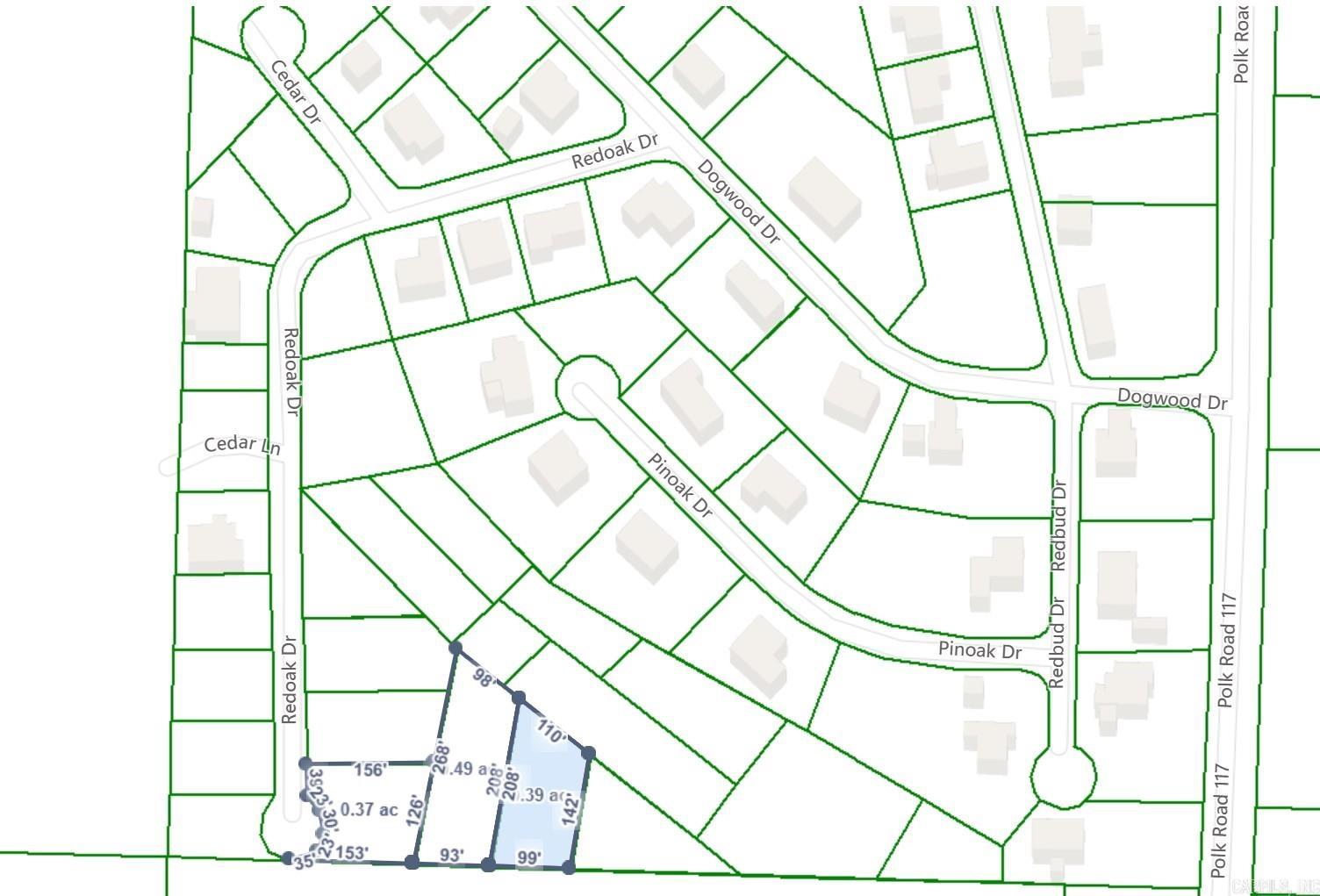 Lots 76-78 Red Oak Drive  Mena, AR