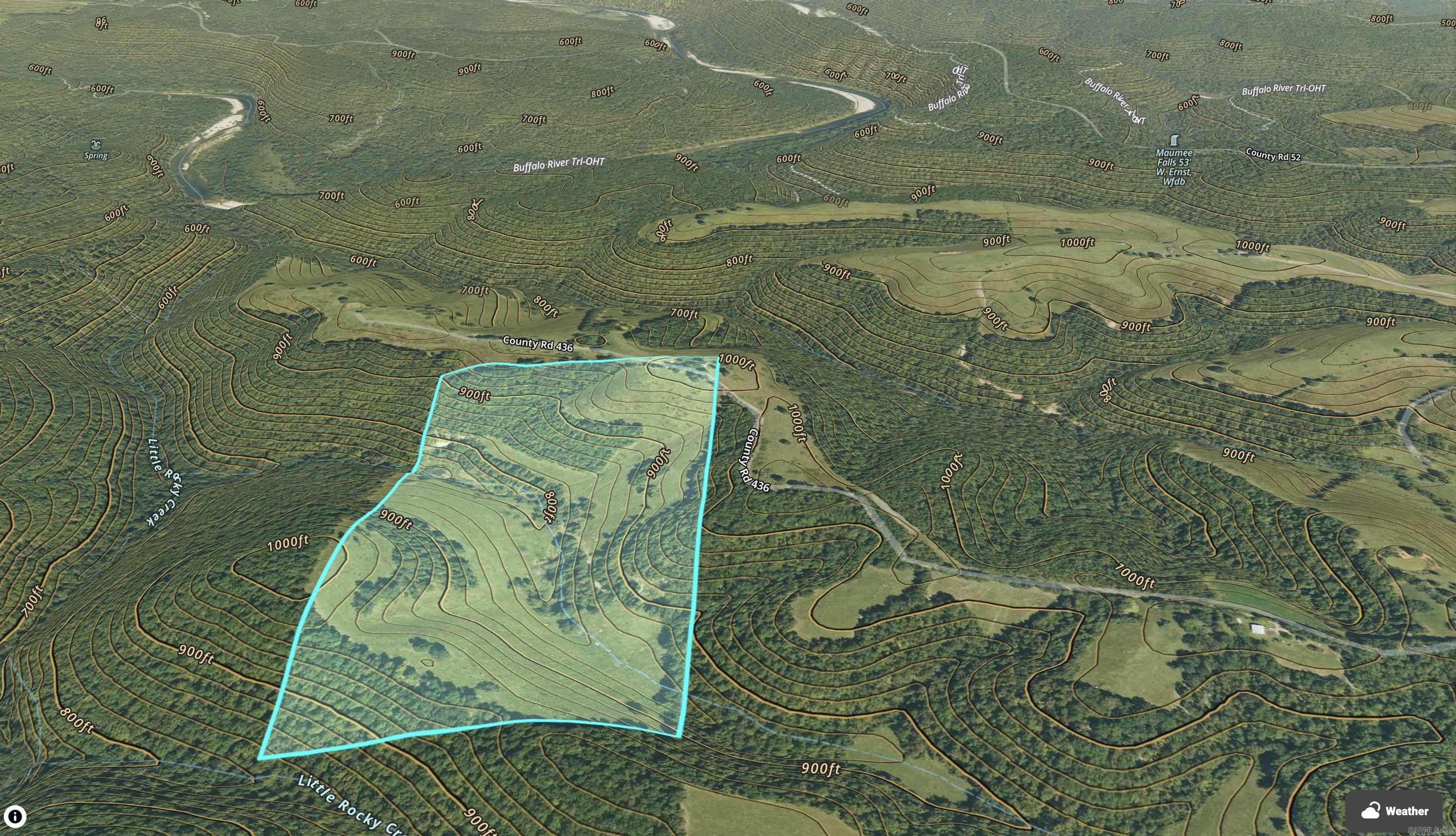 79.50 ac. (+/-) Crochet Road  Marshall, AR