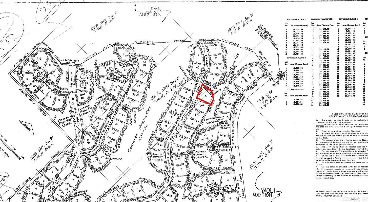 Lot 5 Mono  Cherokee Village, AR