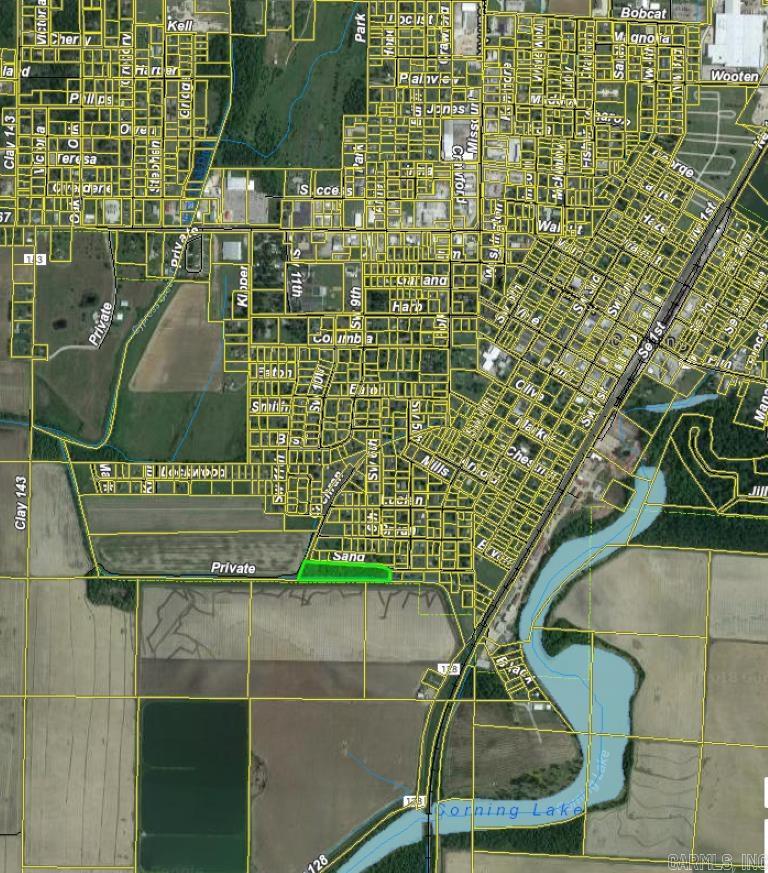 3.9 Acres Sand  Corning, AR