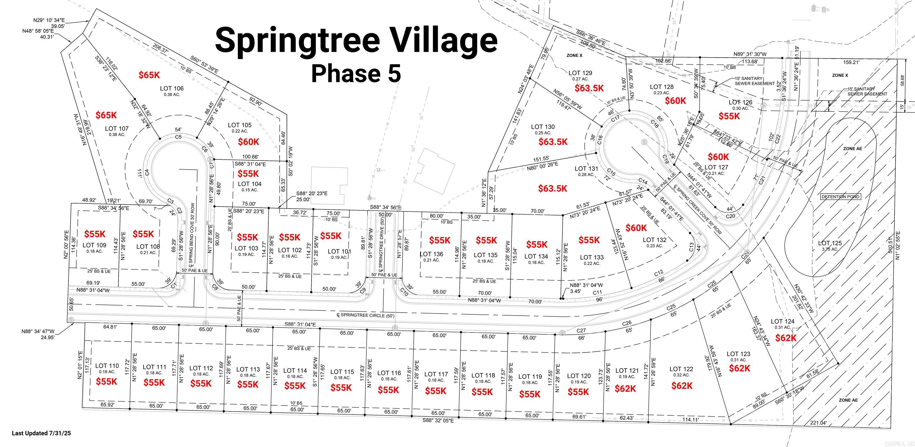 Lot 170 Springtree  Little Rock, AR
