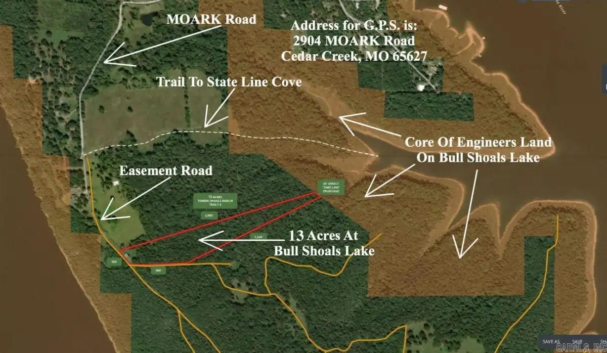 000 Cedar Creek  Diamond City, AR