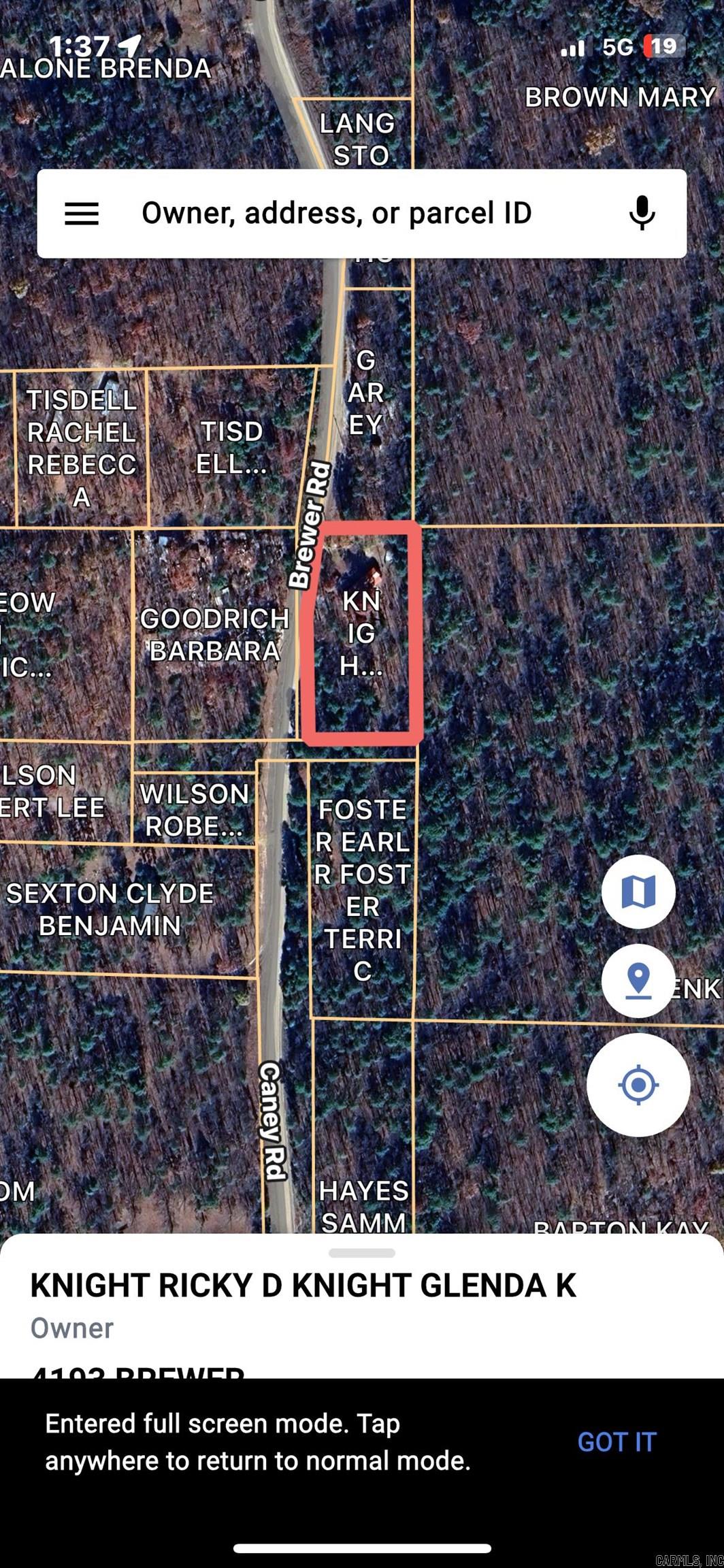 4193 Brewer  Edgemont, AR