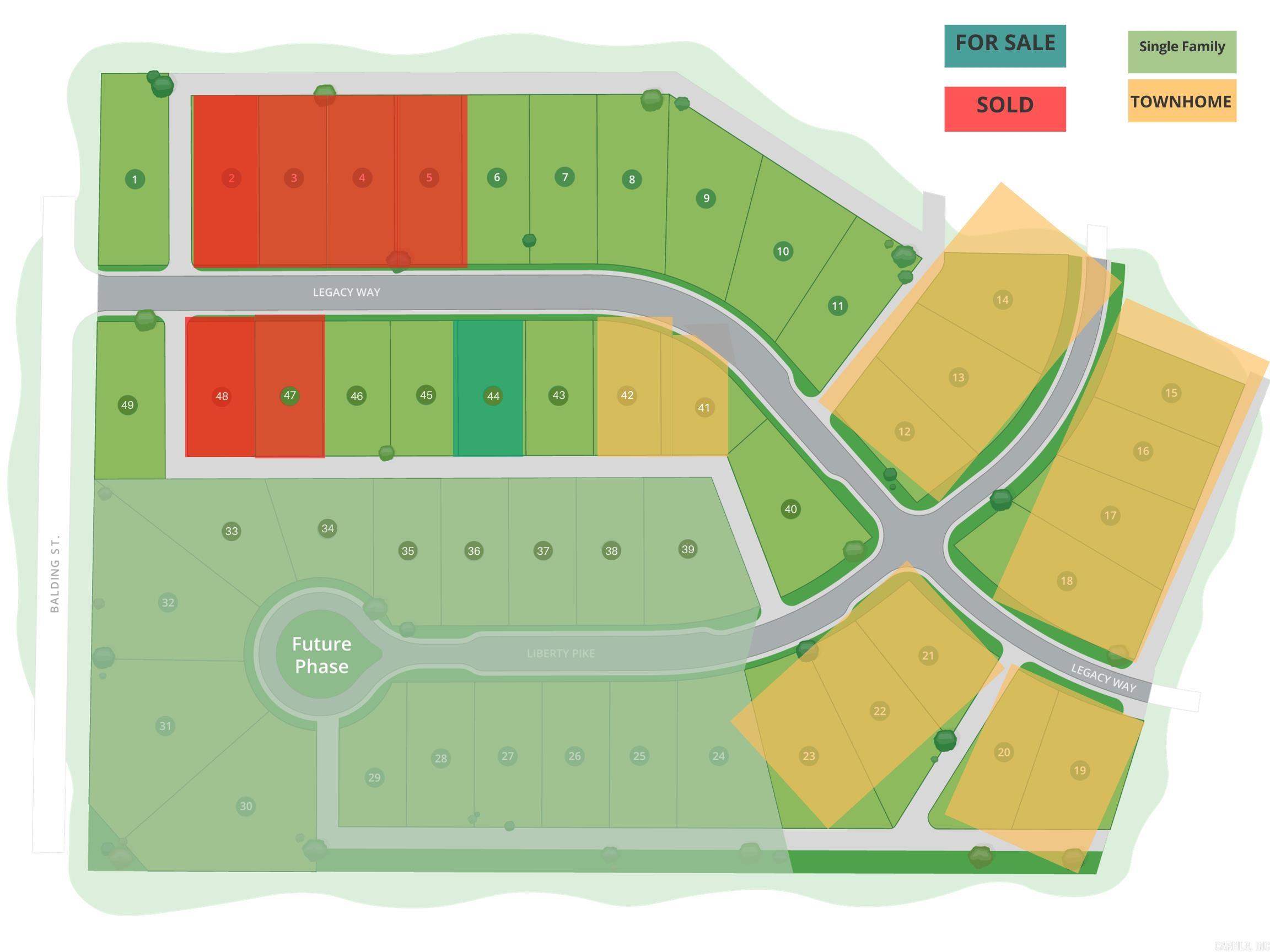 Lot 8 Legacy  Ward, AR