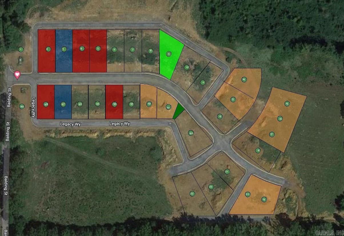 Lot 9 Legacy  Ward, AR