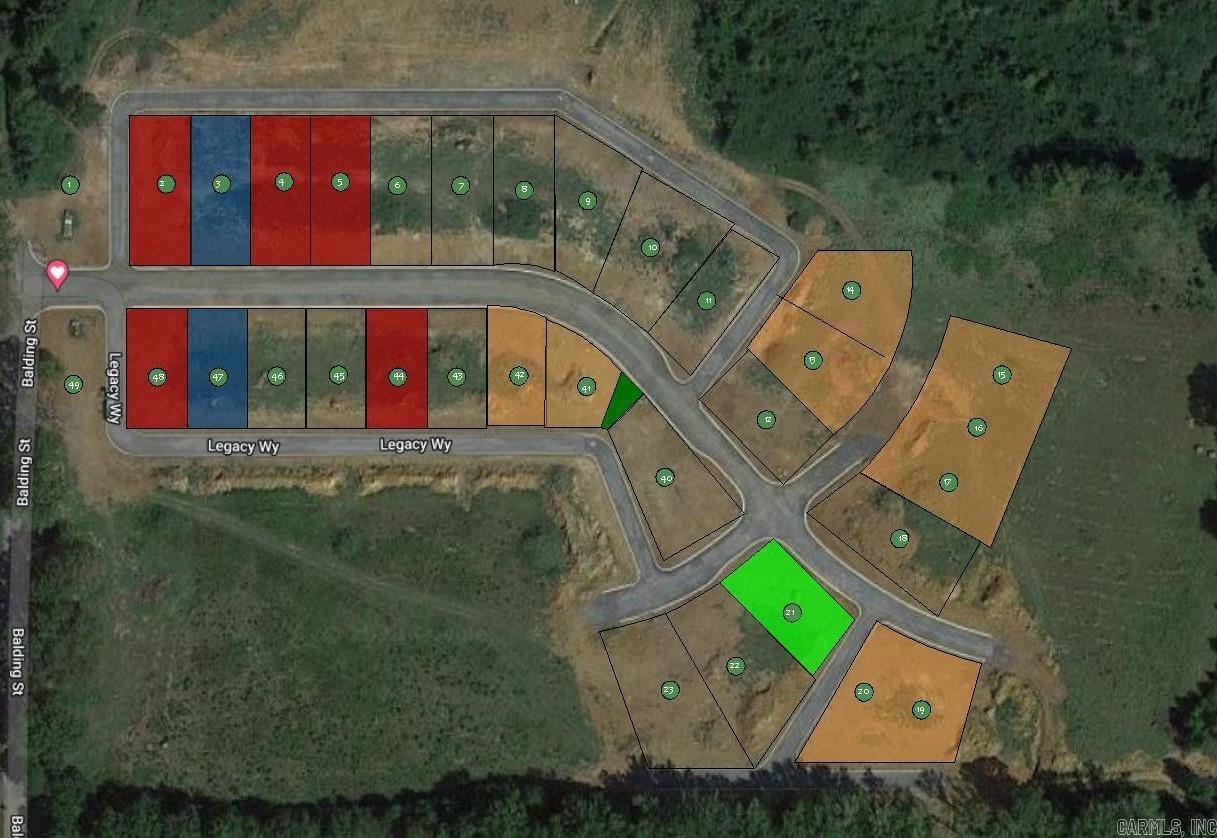 Lot 21 Legacy  Ward, AR