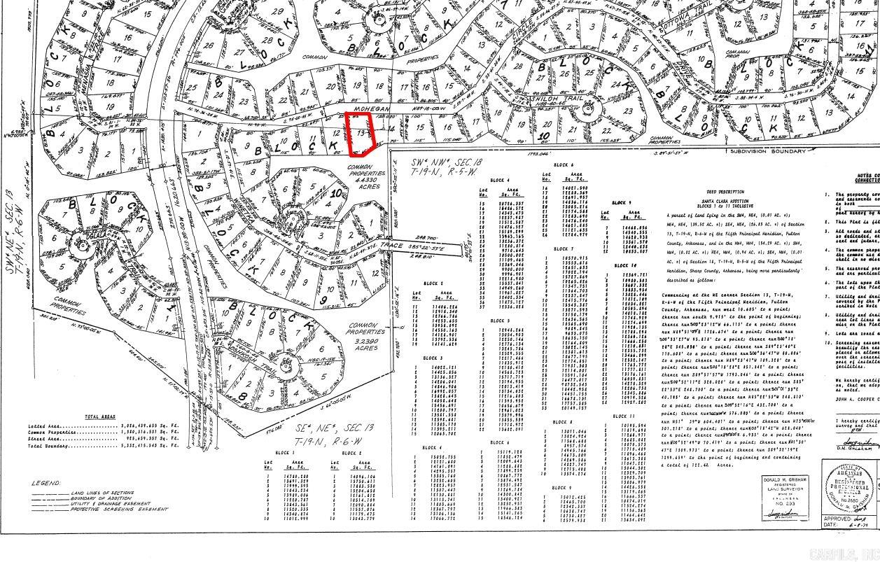 Lot 13 Mohegan  Cherokee Village, AR