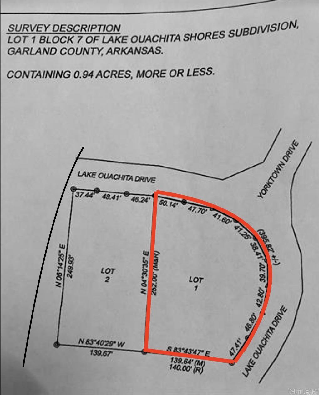 0 Lake Ouachita  Mountain Pine, AR