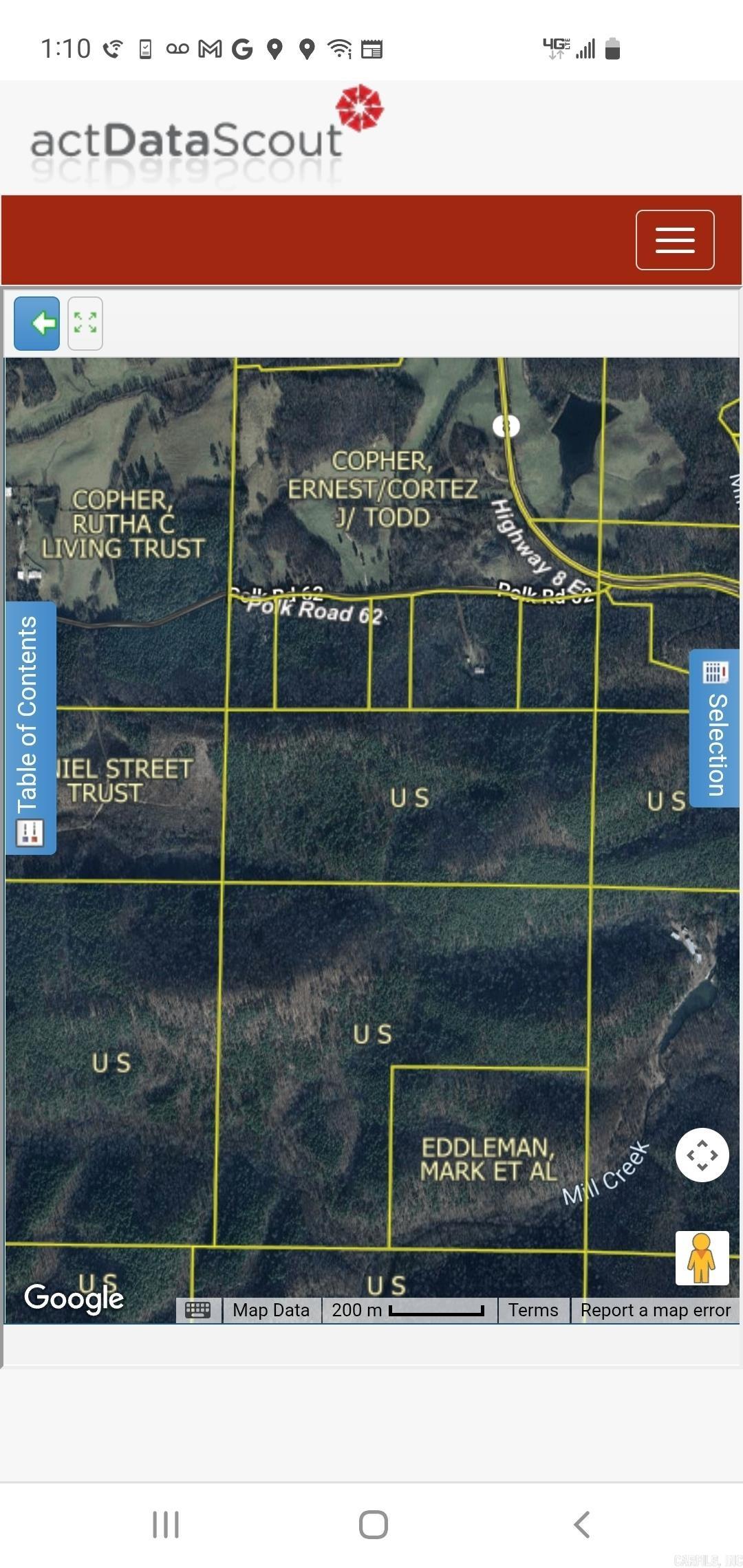 TBD Polk Road 62  Mena, AR