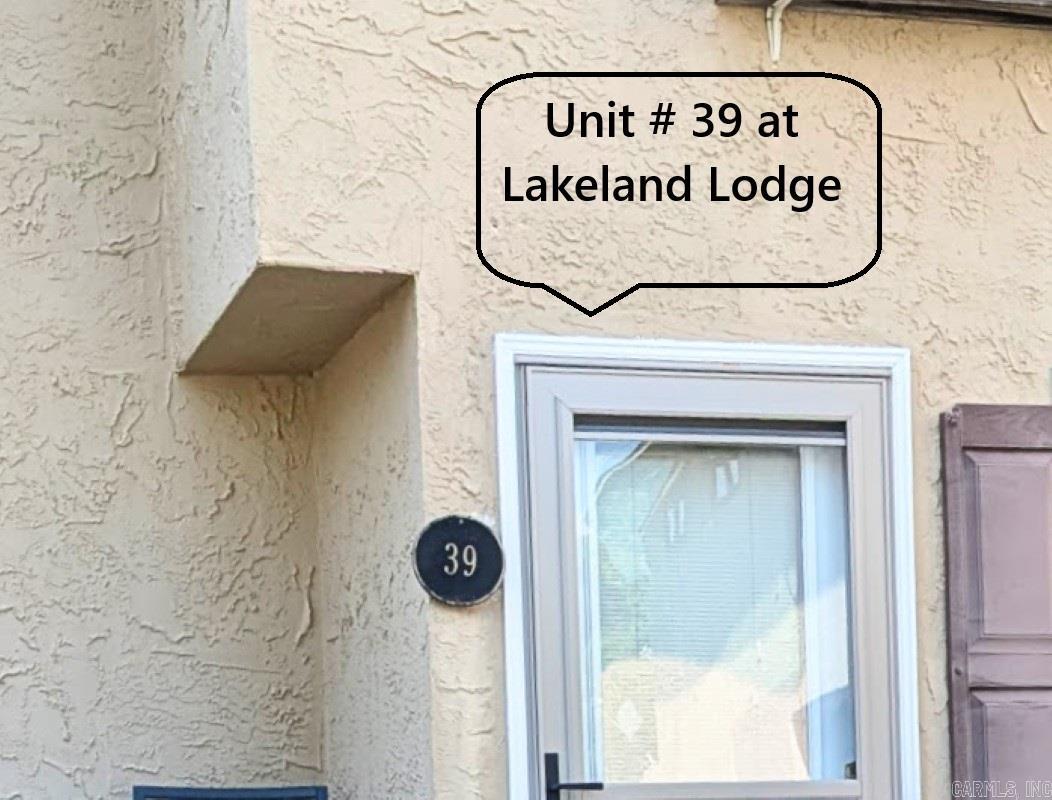 105 Chambers  #39  Hot Springs, AR