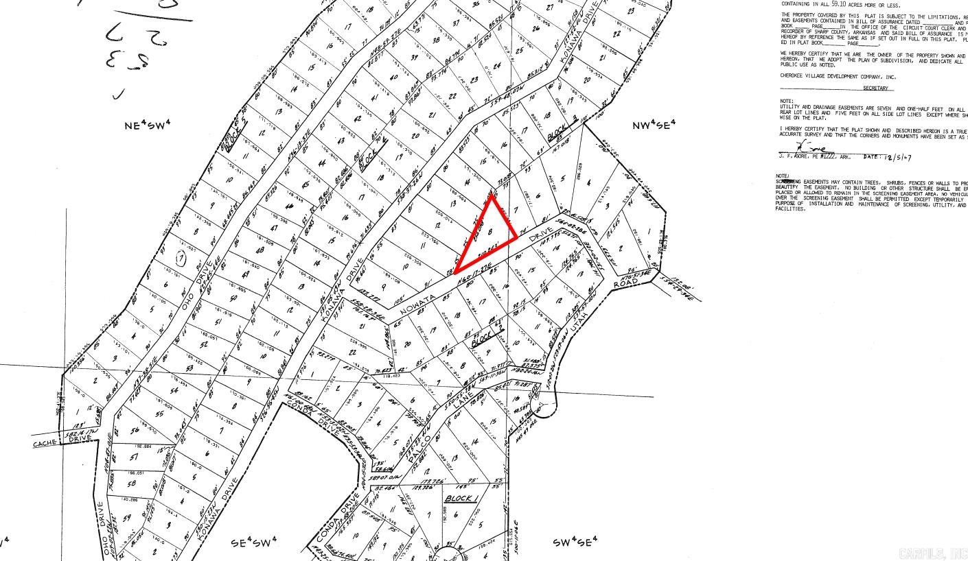 Lot 8 Nowata  Cherokee Village, AR