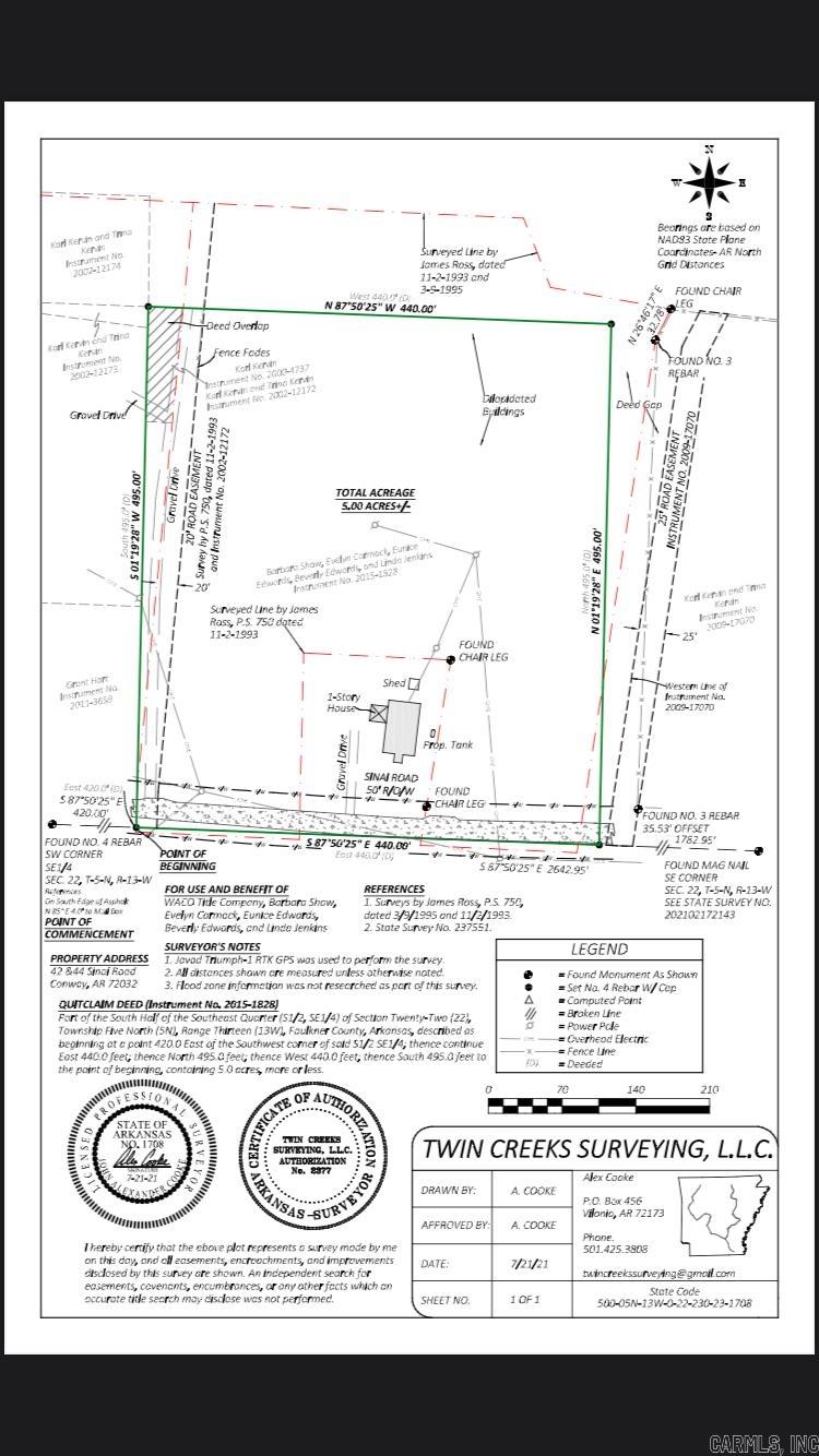 44 Sinai Road Conway, AR 72032