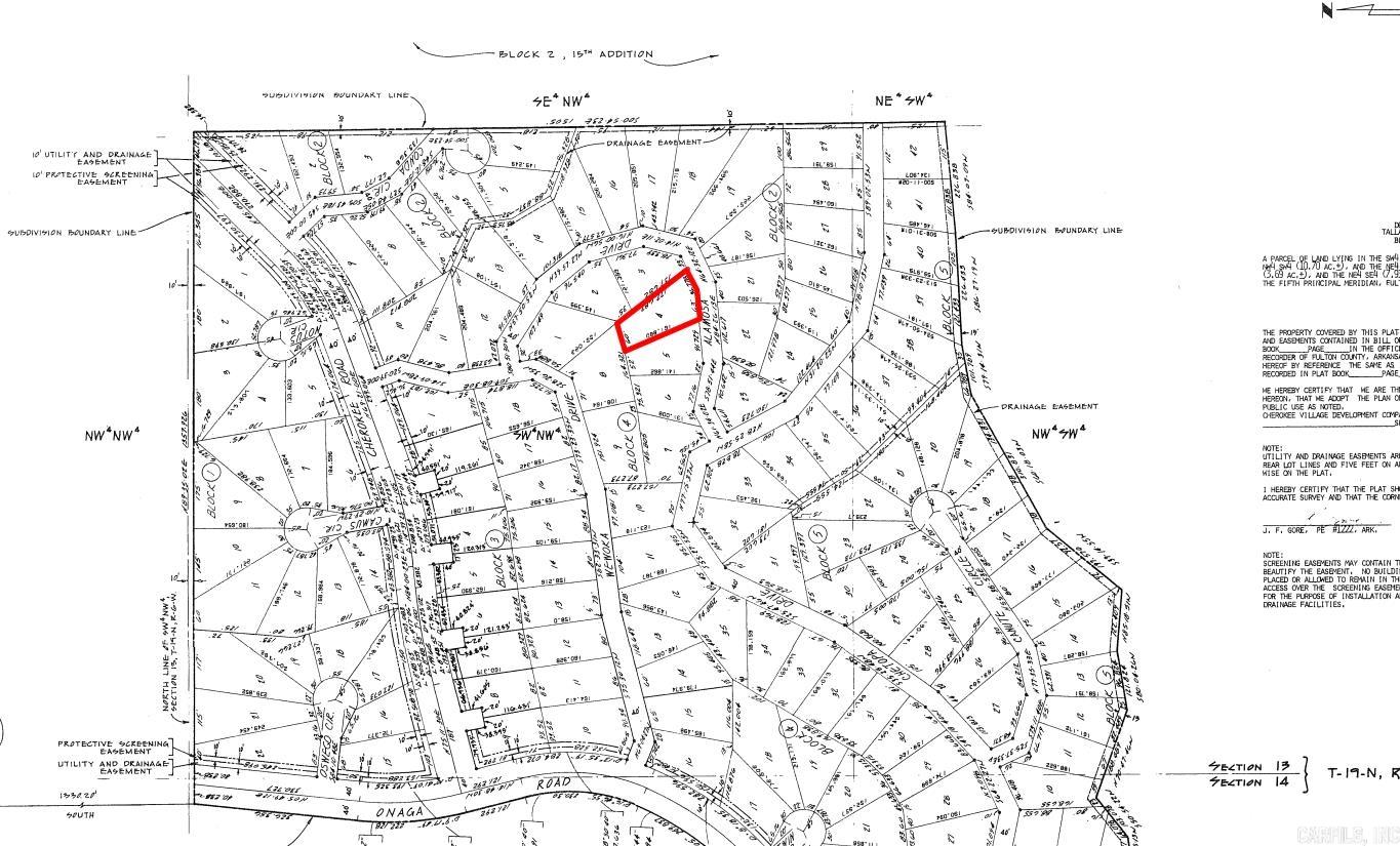 Lot 4 Alamosa  Cherokee Village, AR