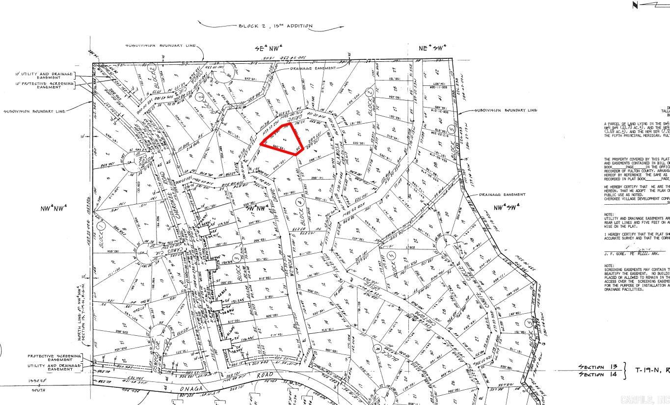 Lot 2 Alamosa  Cherokee Village, AR