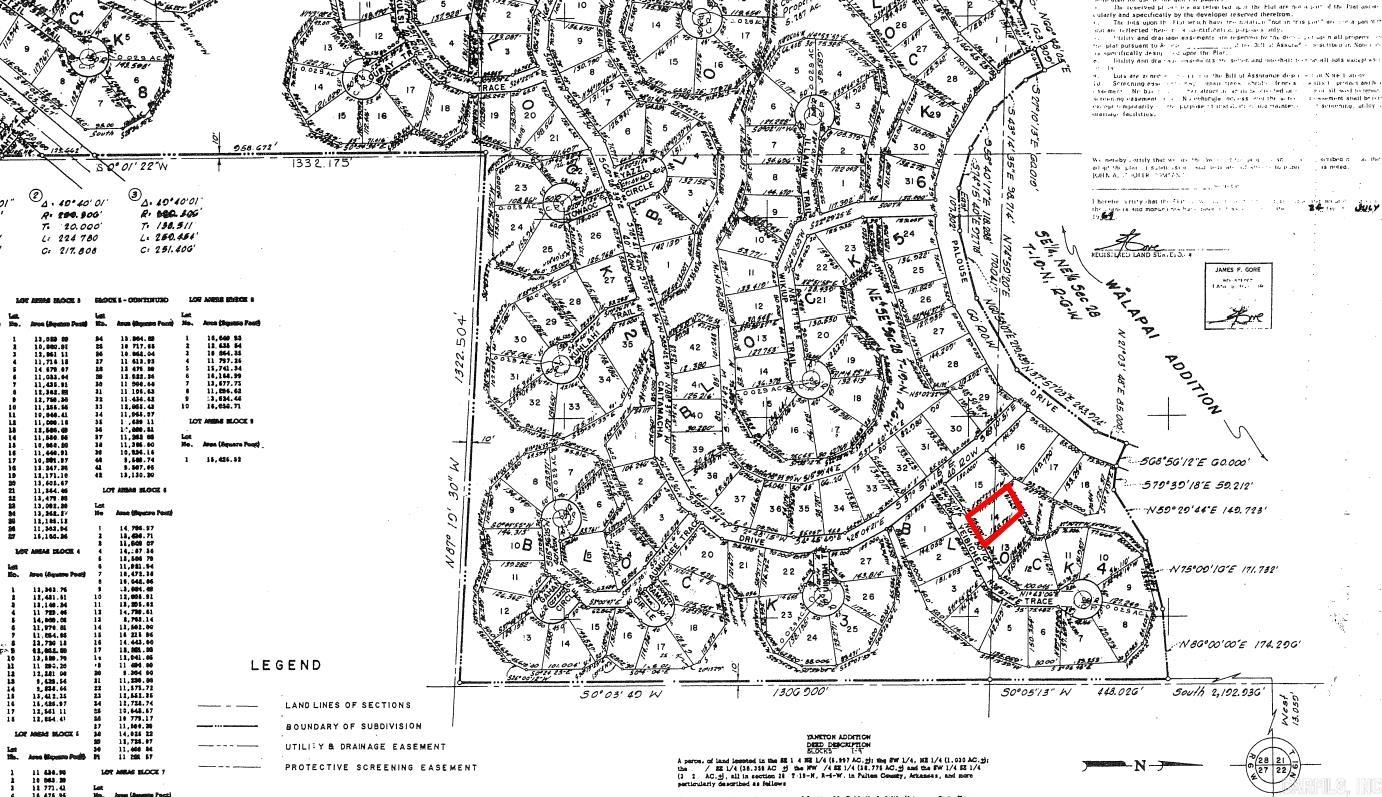 Lot 14 Yeibichei  Cherokee Village, AR
