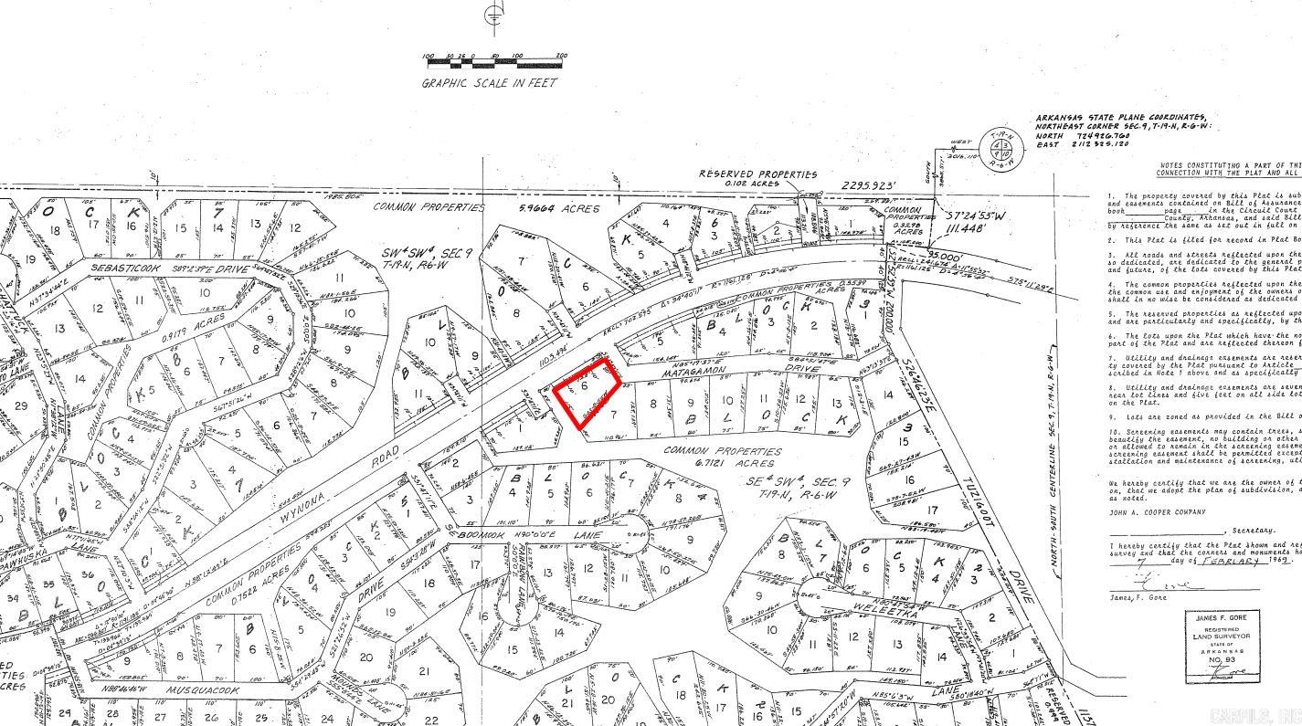 Lot 6 Matagamon  Cherokee Village, AR