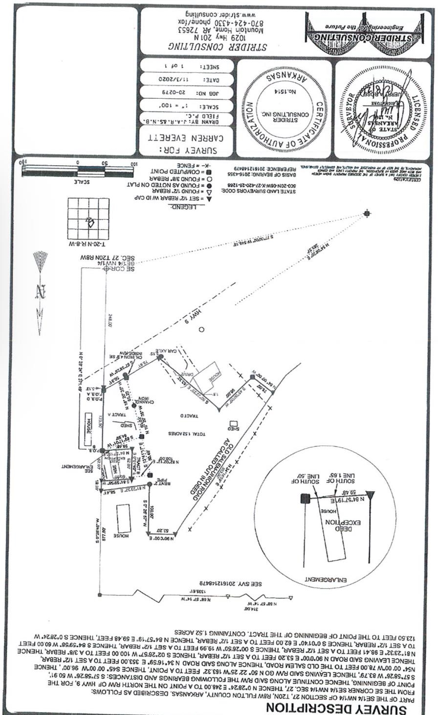 403 S Main  Salem, AR