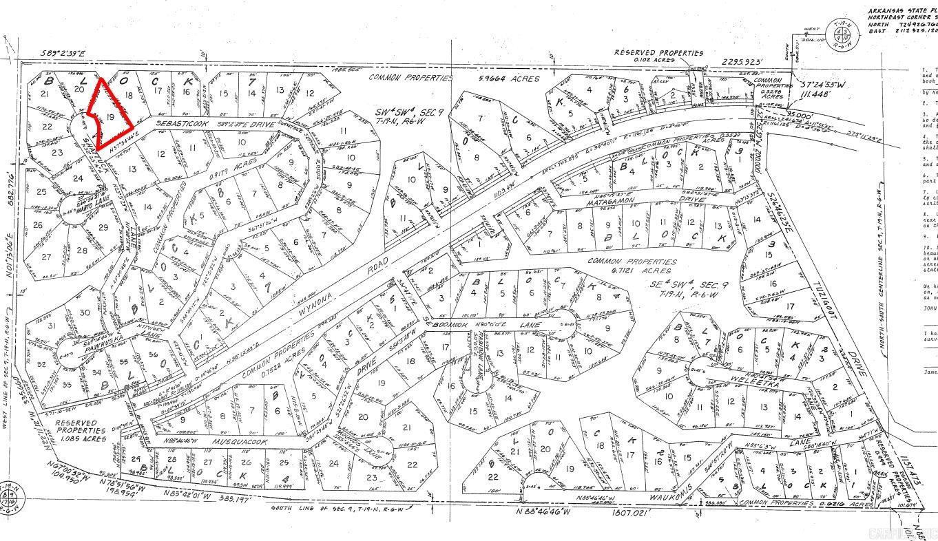 Lot 19 Shattuck  Cherokee Village, AR