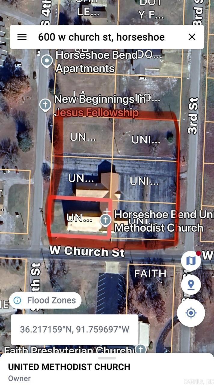 600 W Church  Horseshoe Bend, AR