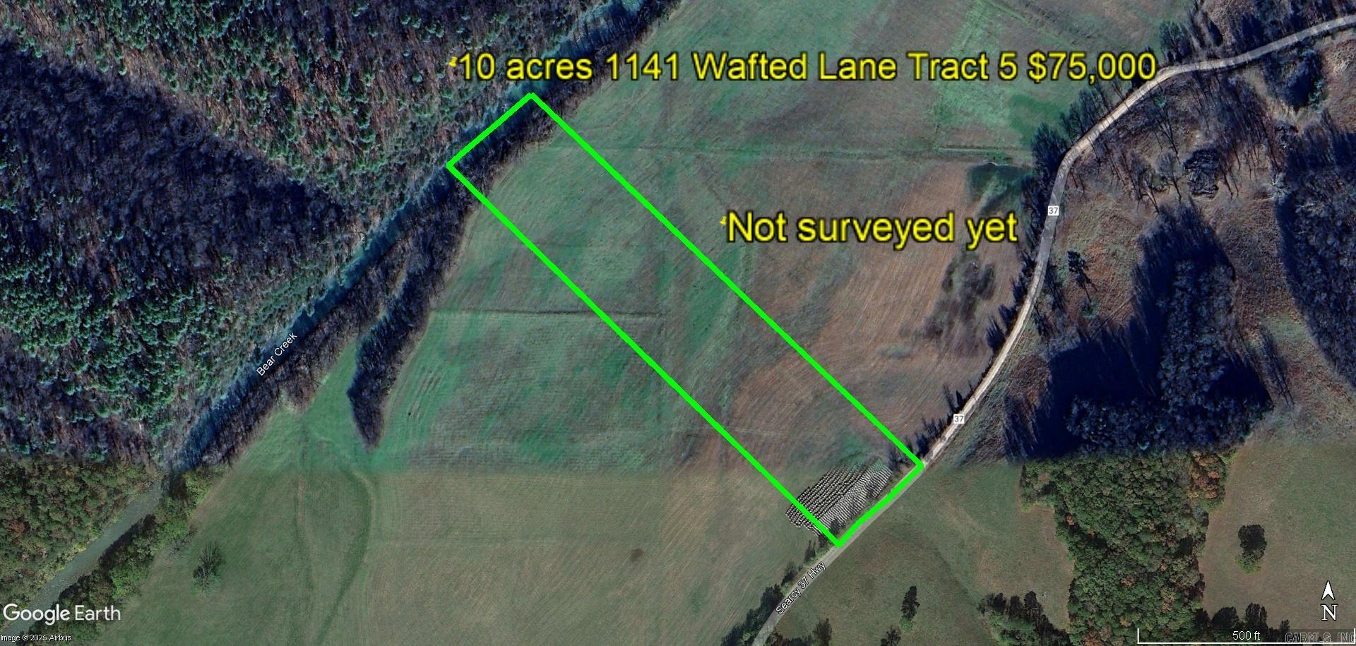 1141 Wafted Lane Tract 3  Marshall, AR