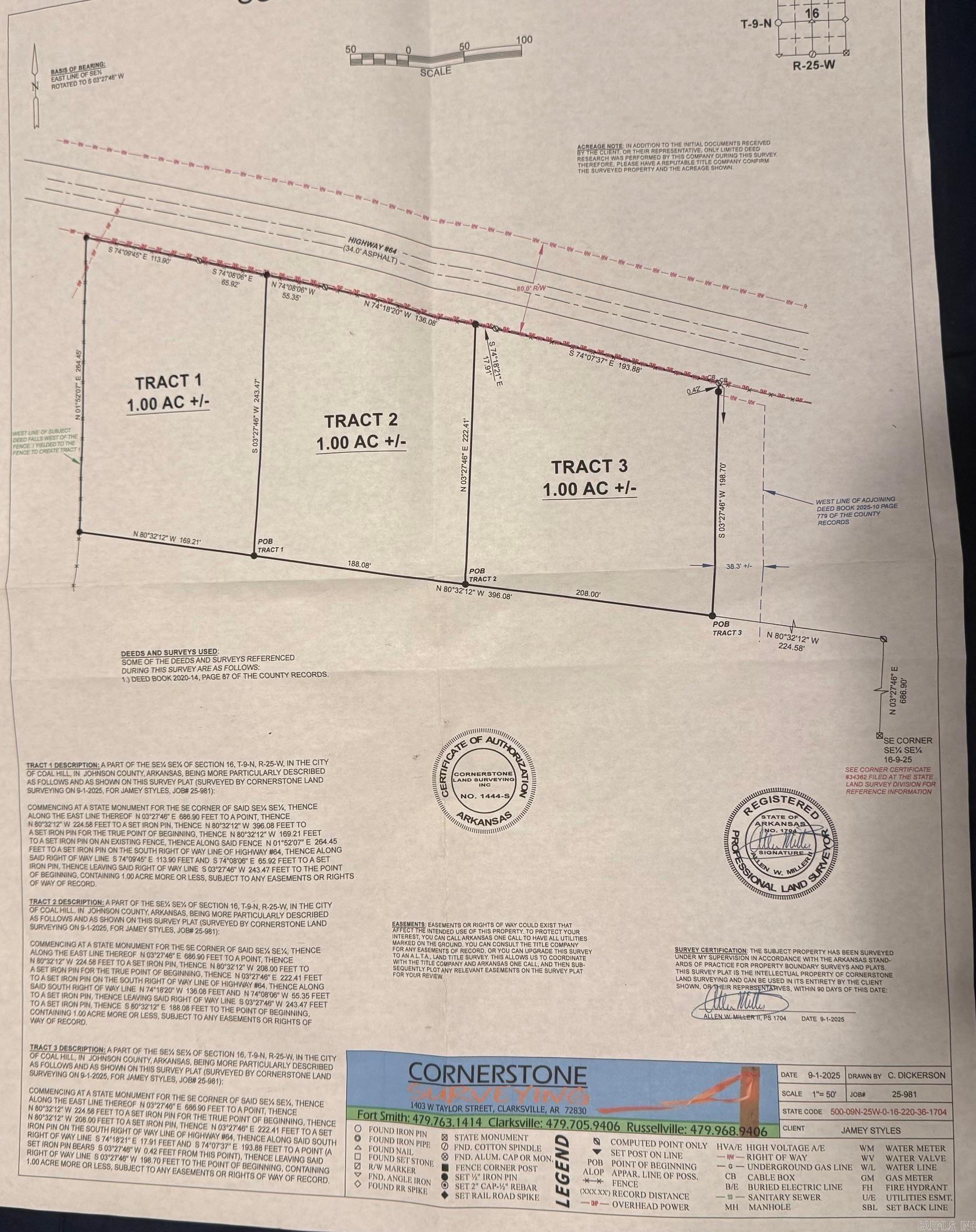 Tract 3 HWY 64  Coal Hill, AR