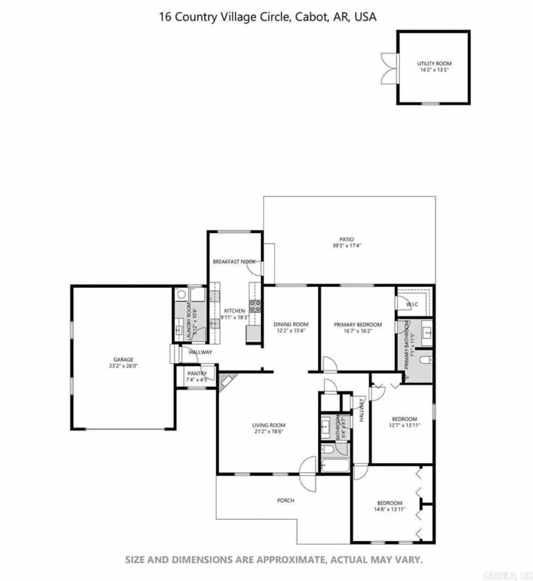 16 Country Village Cir  Cabot, AR
