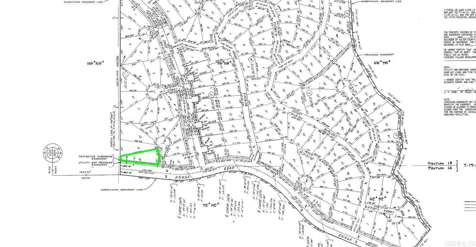 Lot 22 Oswego  Cherokee Village, AR