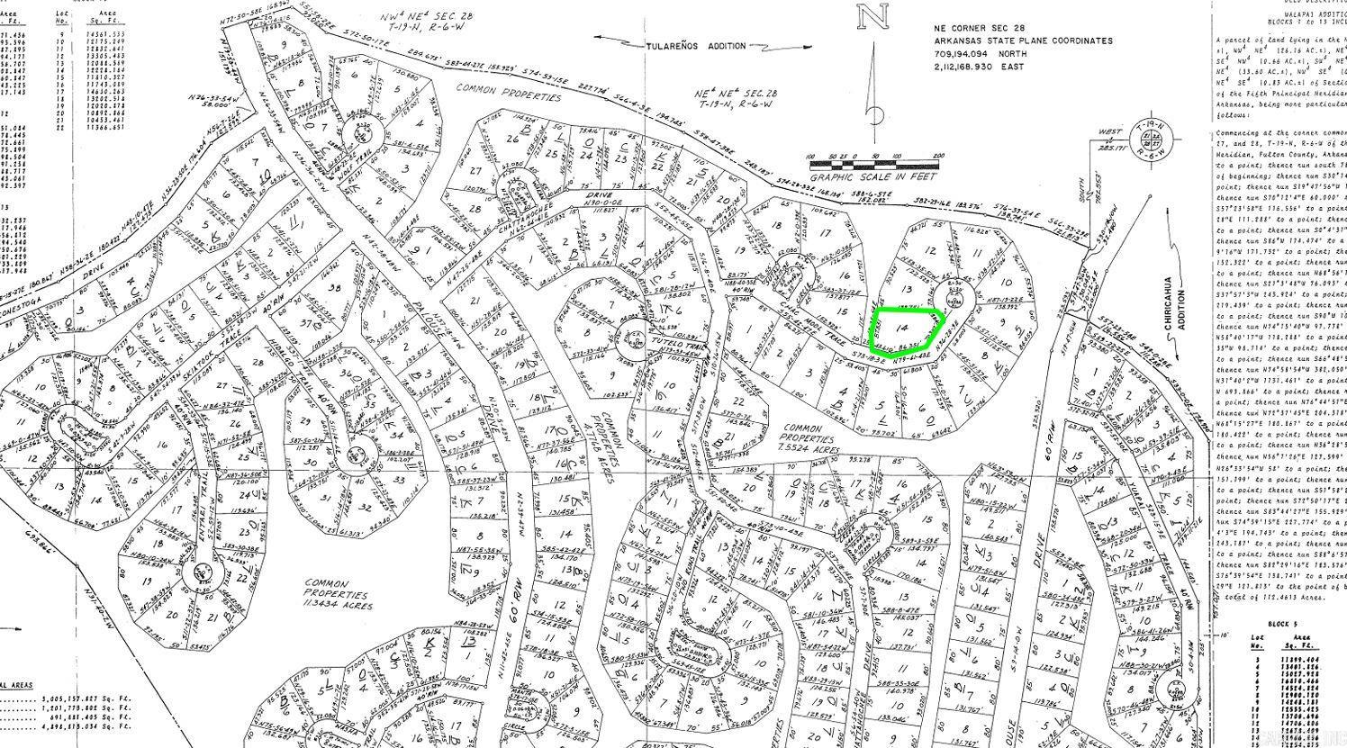 Lot 14 Chac Mool  Cherokee Village, AR