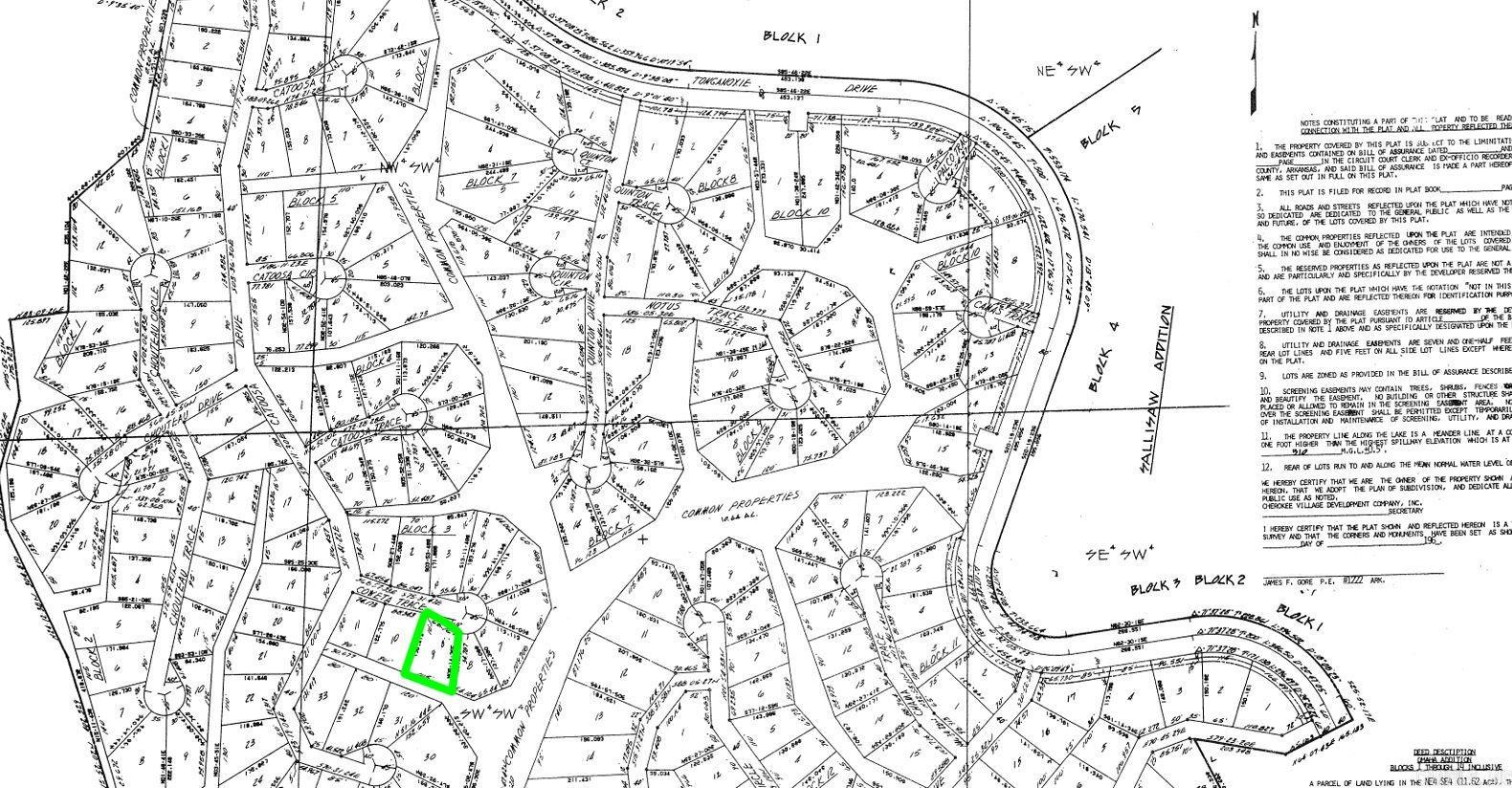 Lot 9 Coweta  Cherokee Village, AR