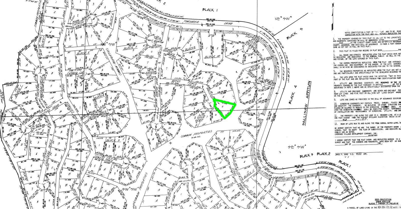 Lot 5 Notus  Cherokee Village, AR