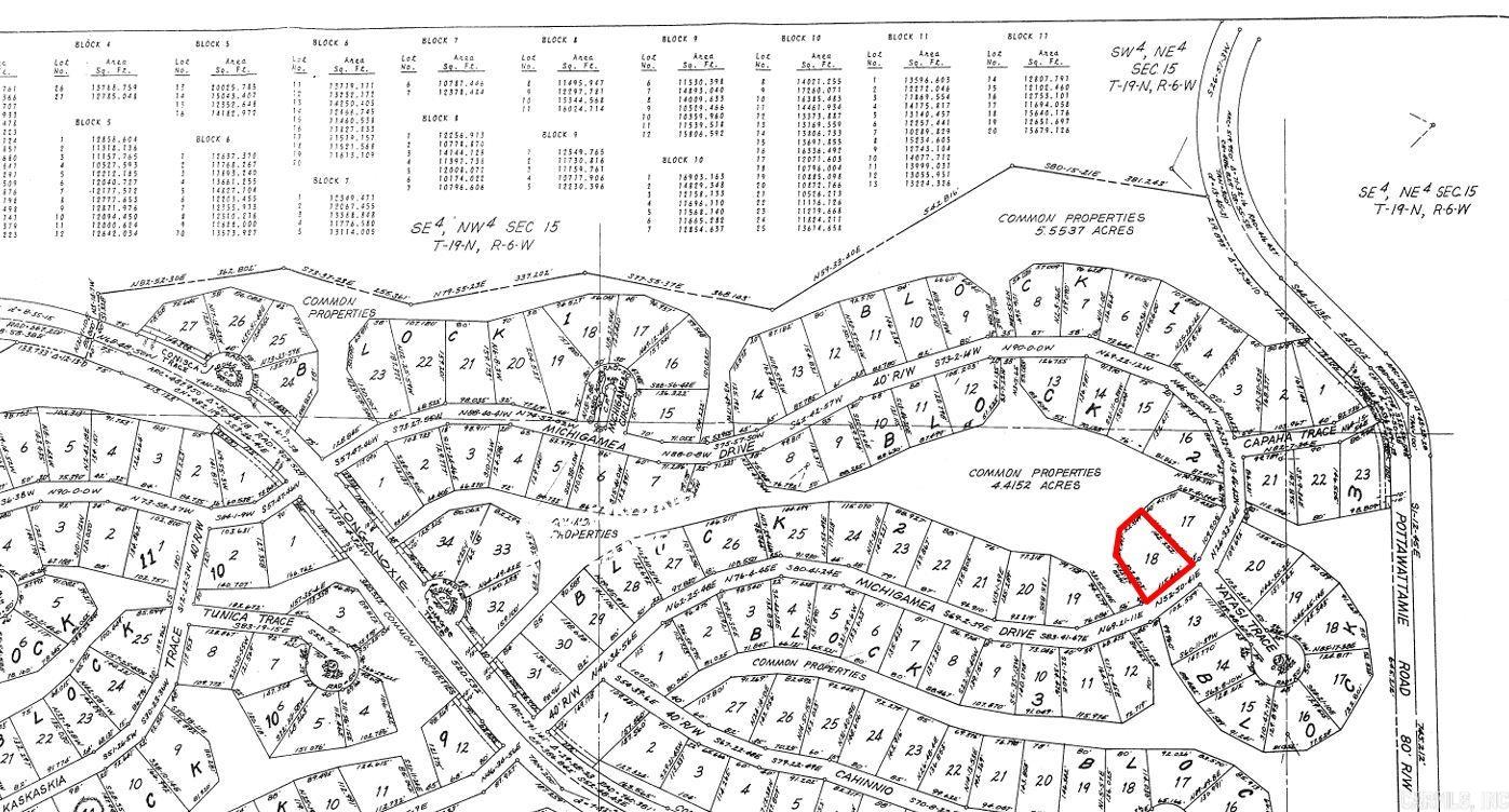 Lot 18 Michigama  Cherokee Village, AR