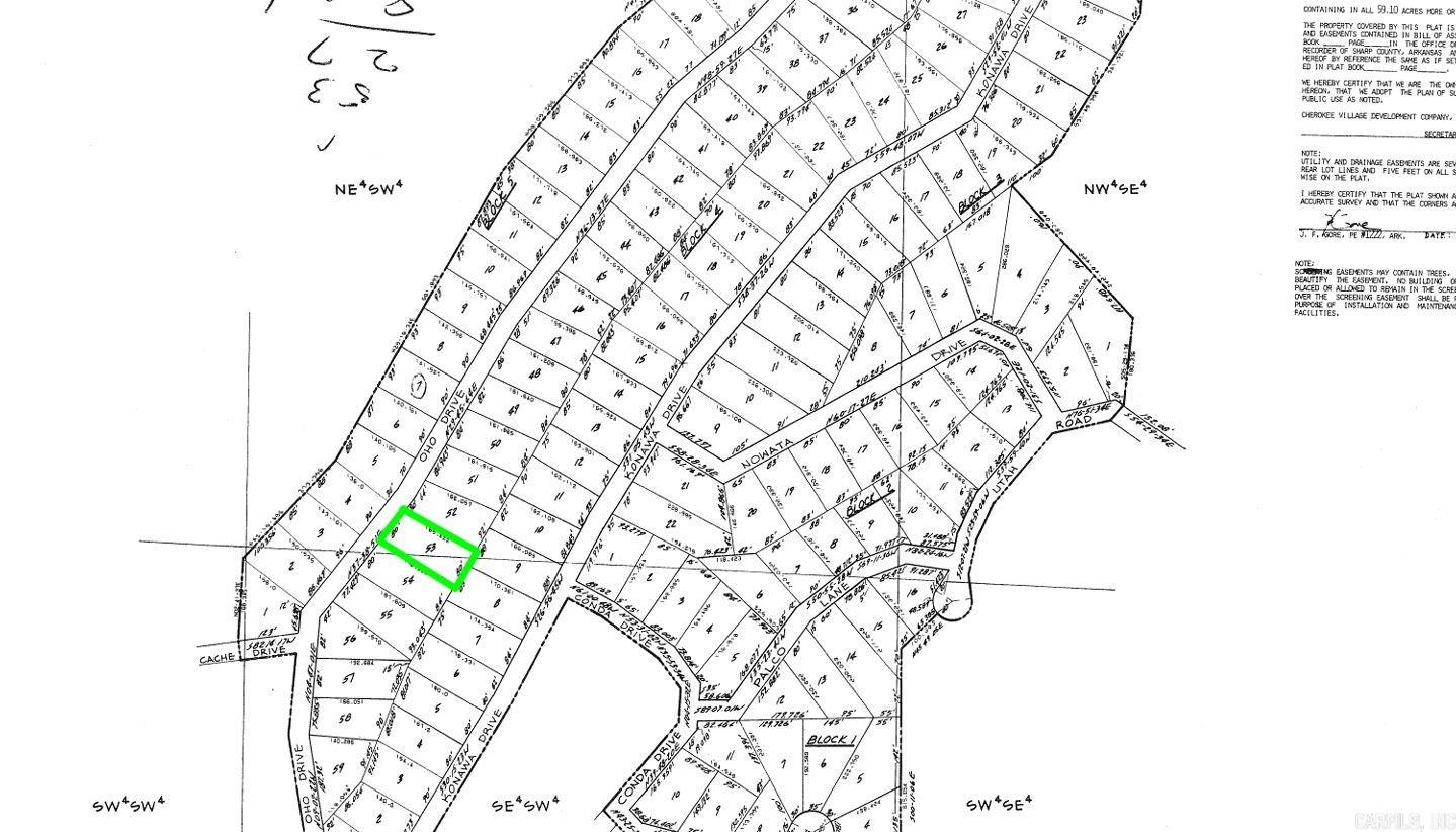 Lot 53 Oho  Cherokee Village, AR