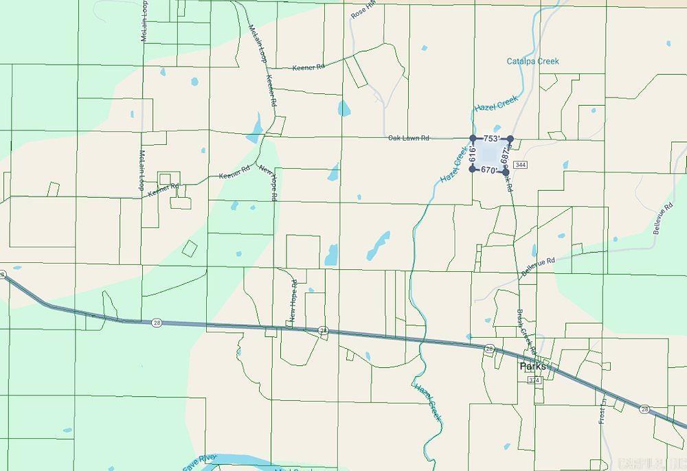 0 Brush Creek  Parks, AR