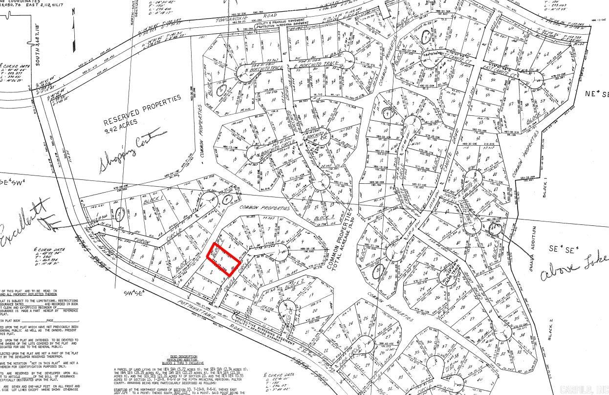 Lot 3 Colusa  Cherokee Village, AR