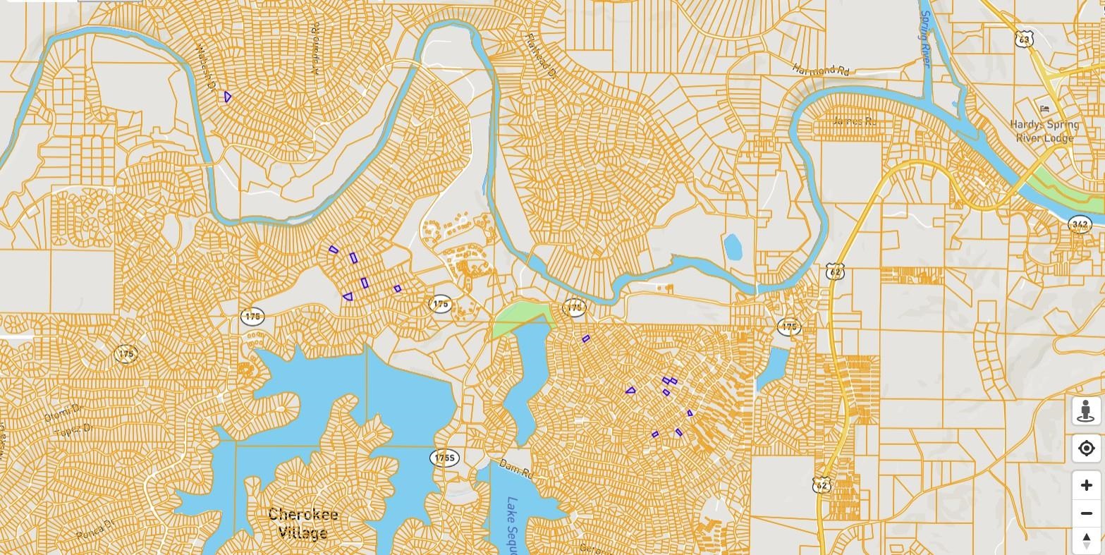 20 Lots in Cherokee Village  Cherokee Village, AR