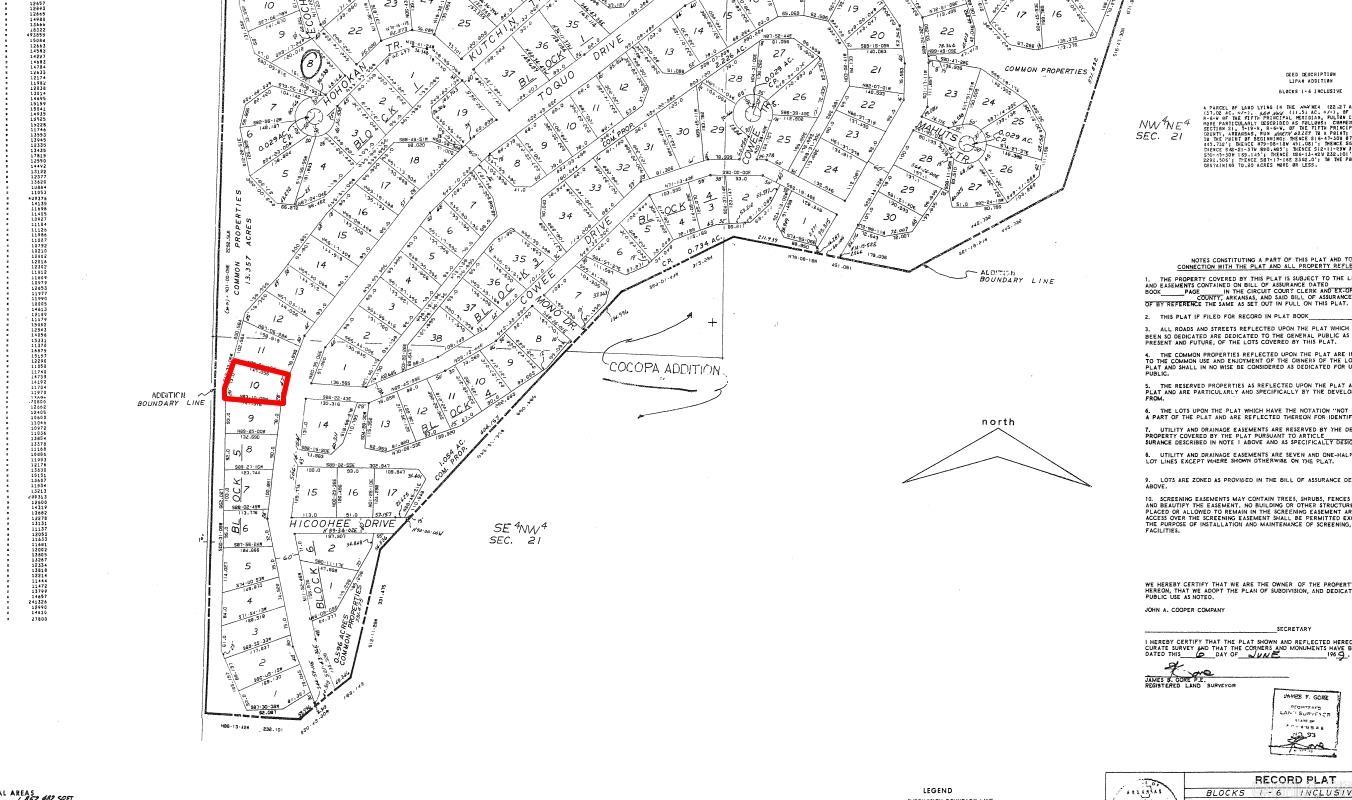 Lot 10 Toquo  Cherokee Village, AR