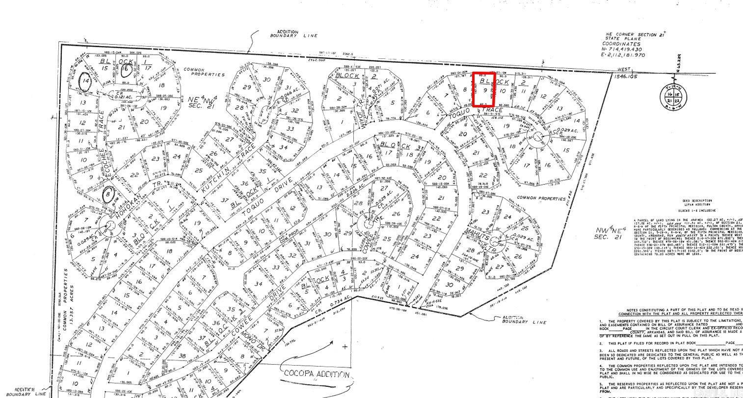 Lot 9 Toquo  Cherokee Village, AR