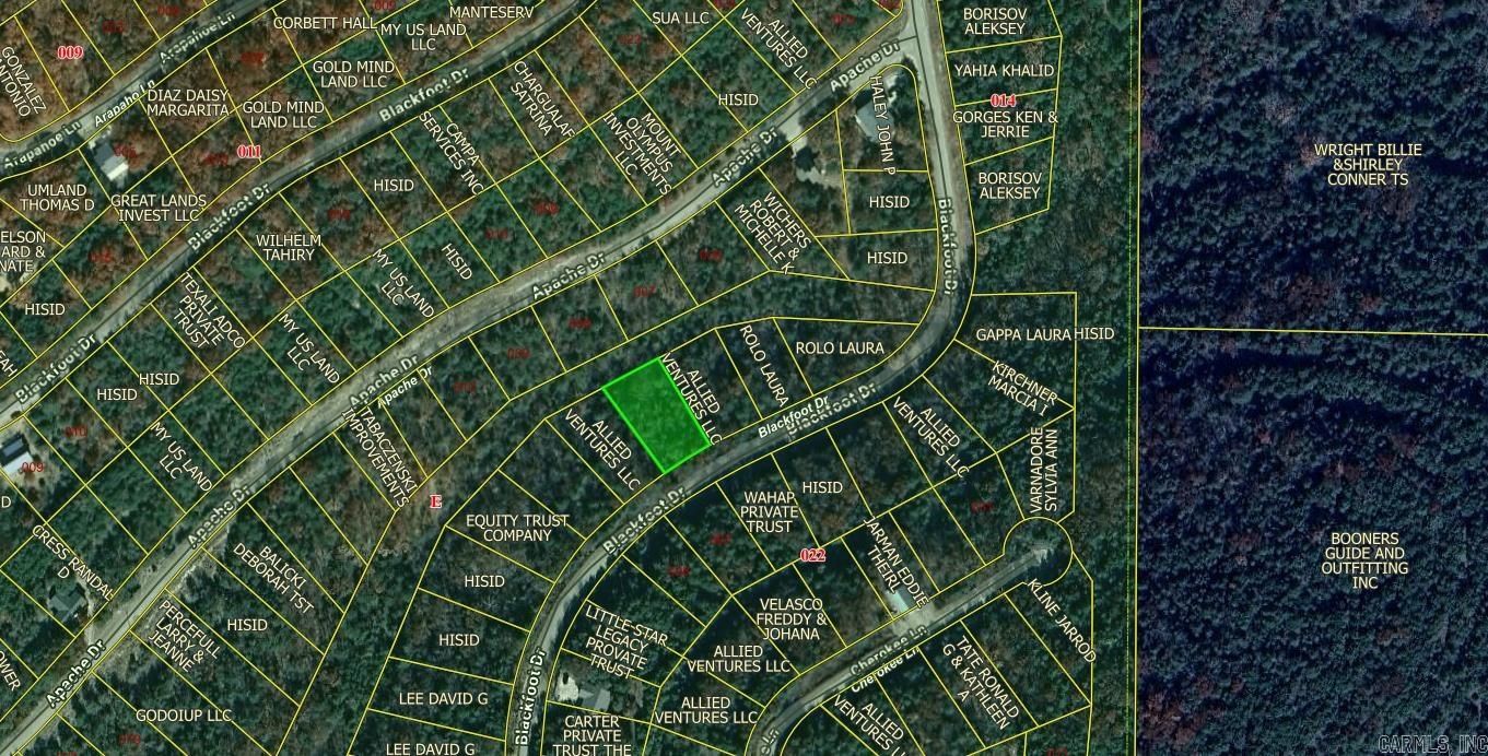 Lot 17 Blackfoot  Holiday Island, AR