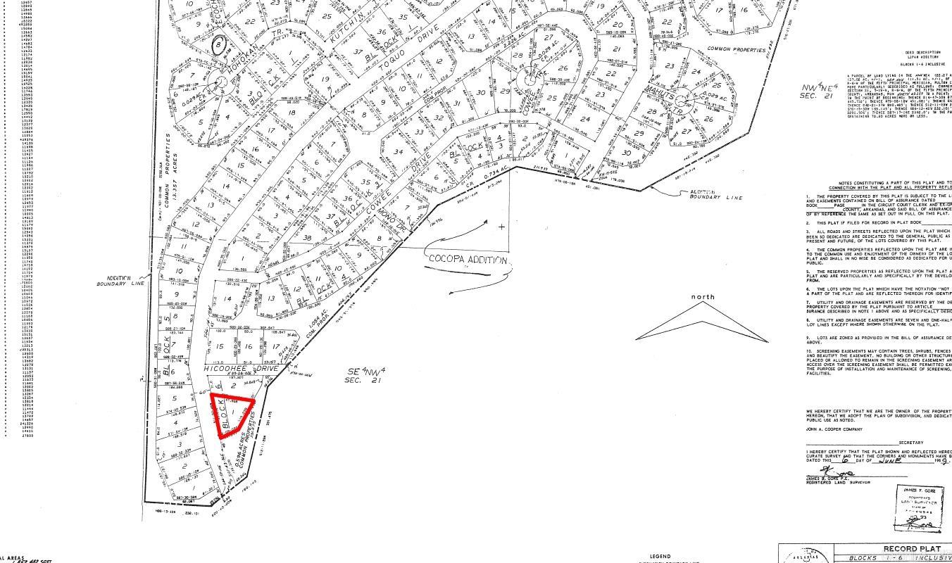 Lot 1 Toquo  Cherokee Village, AR